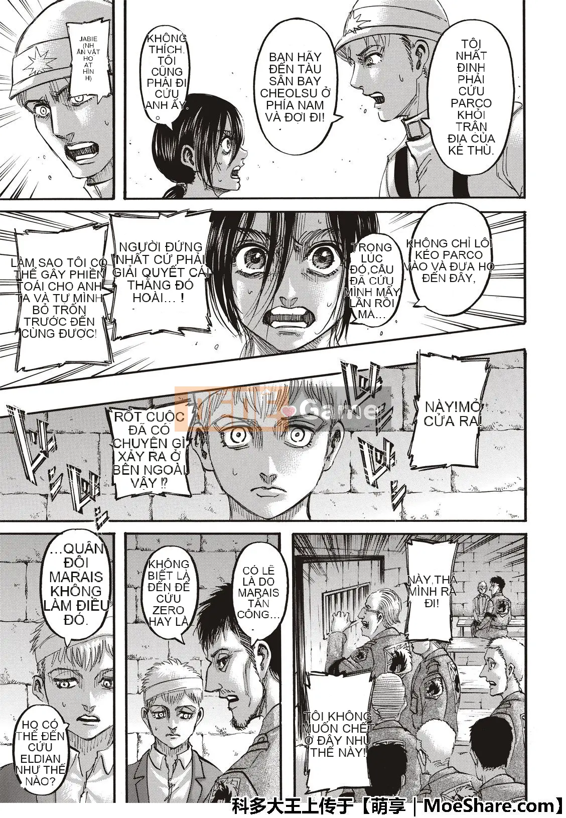 Tấn công vào Titan Chương 118