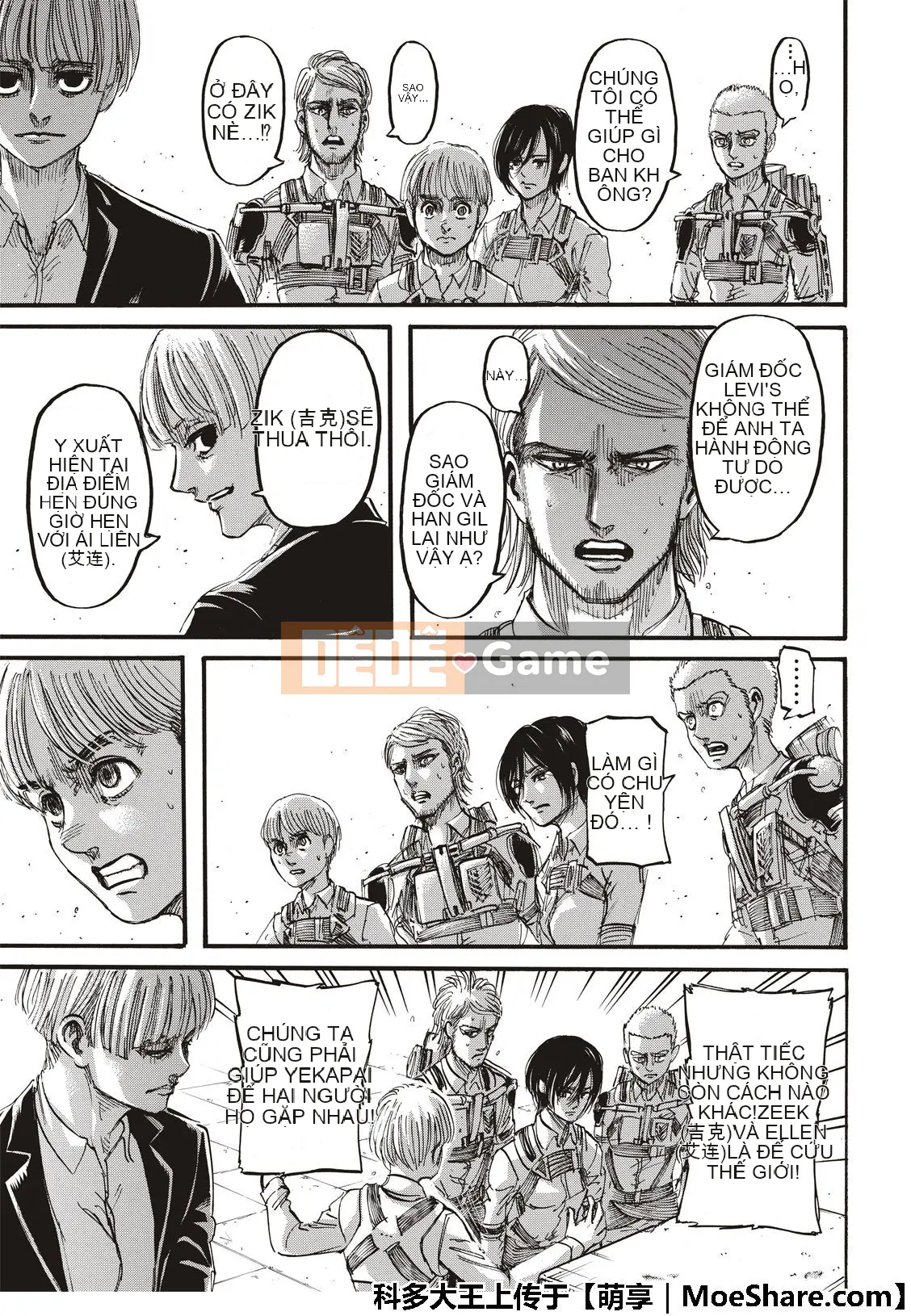 Tấn công vào Titan Chương 118