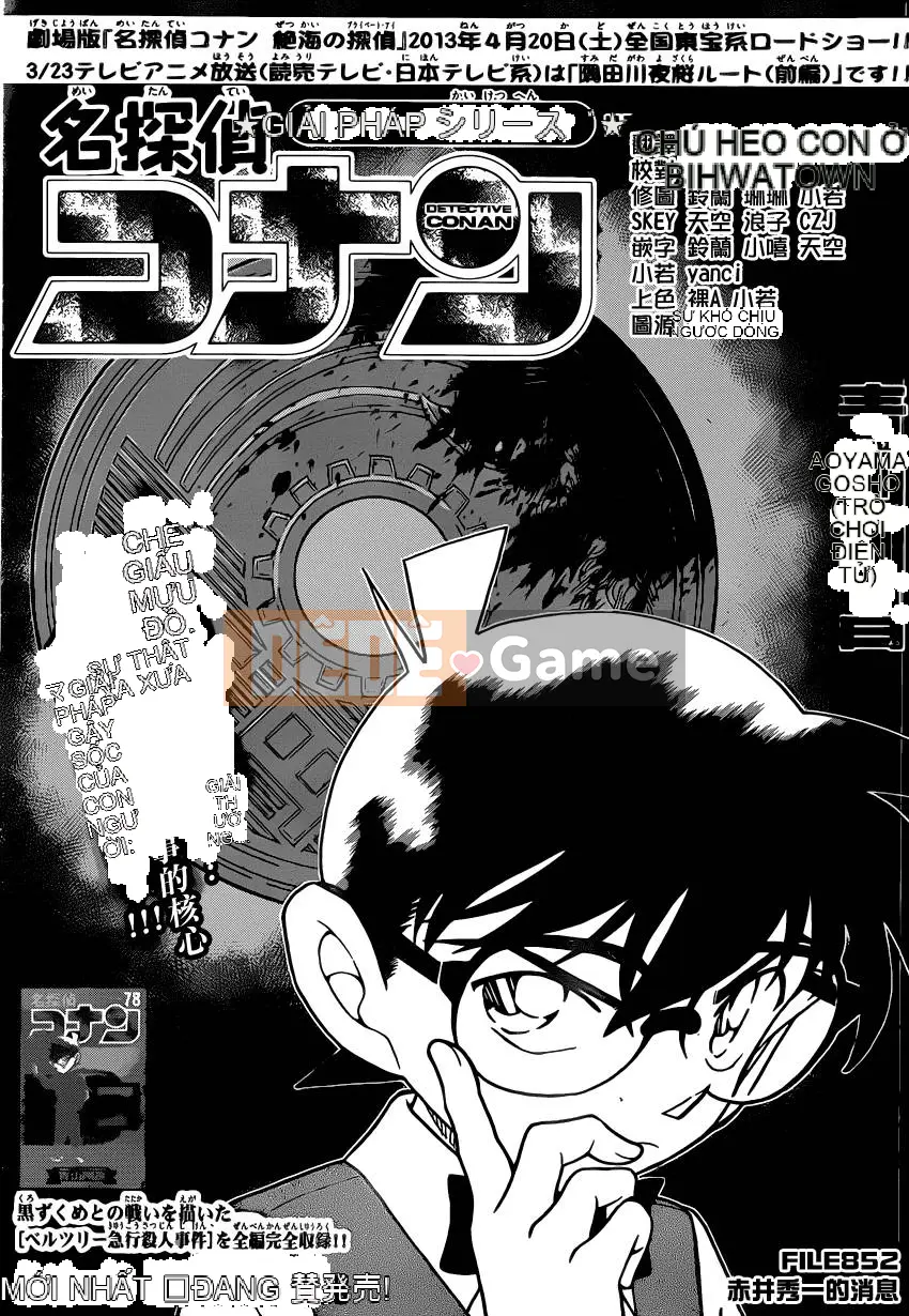 Thám tử Conan Chương 852