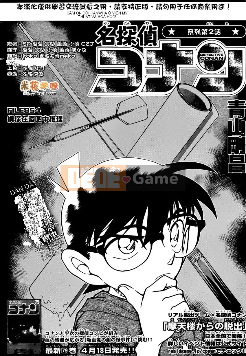 Thám tử Conan Chương 854