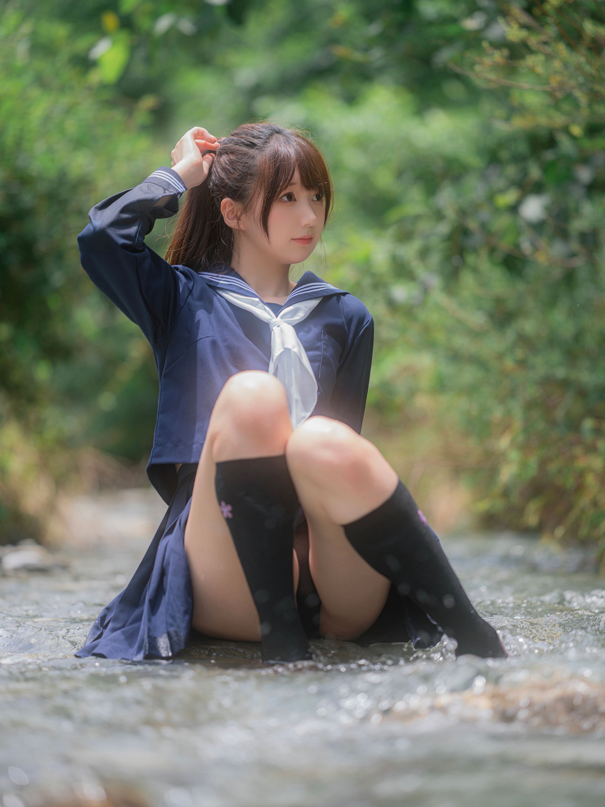 [Shizuku (năm quái vật Meow)] chơi trên sông