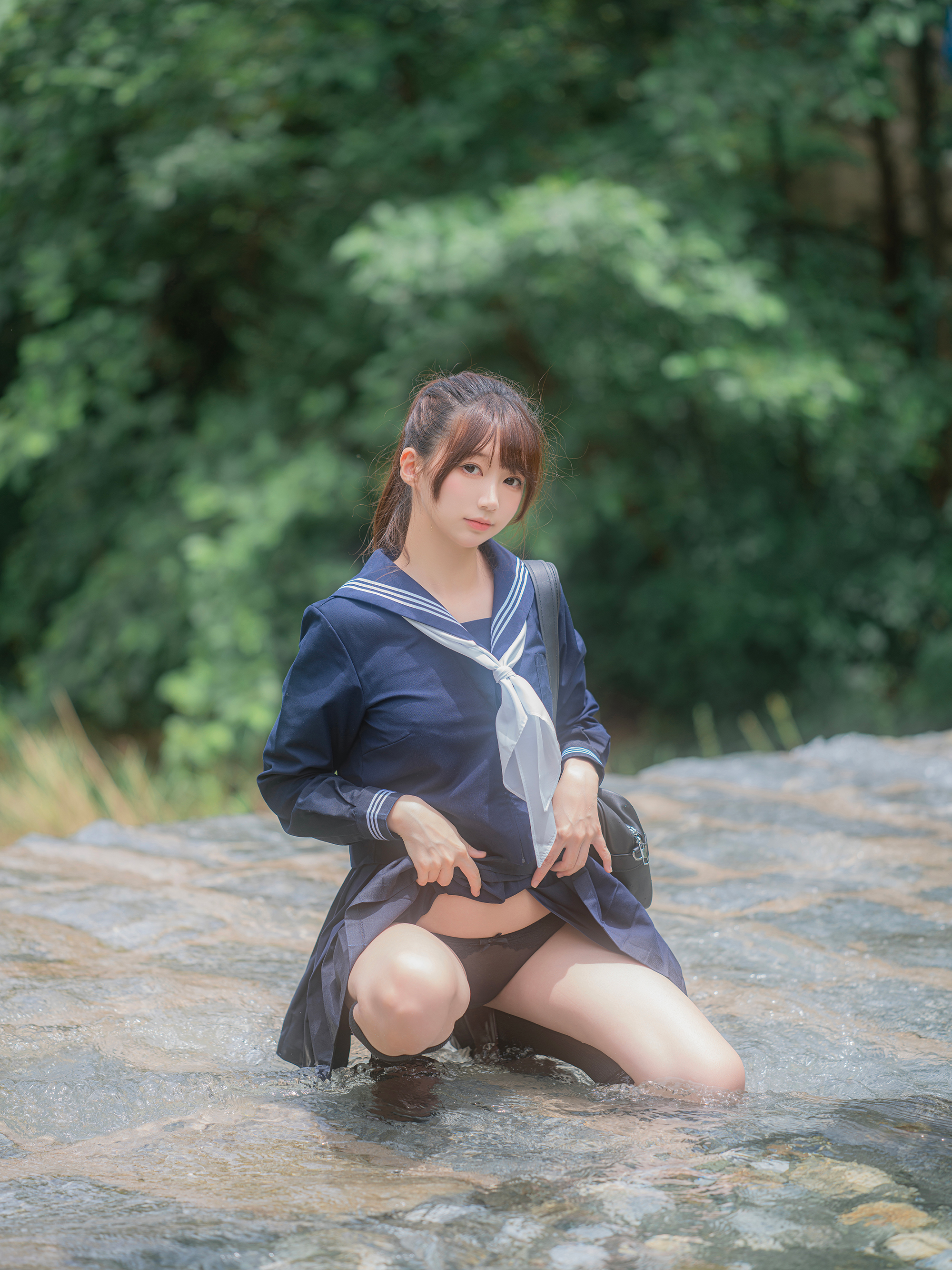 [Shizuku (năm quái vật Meow)] chơi trên sông