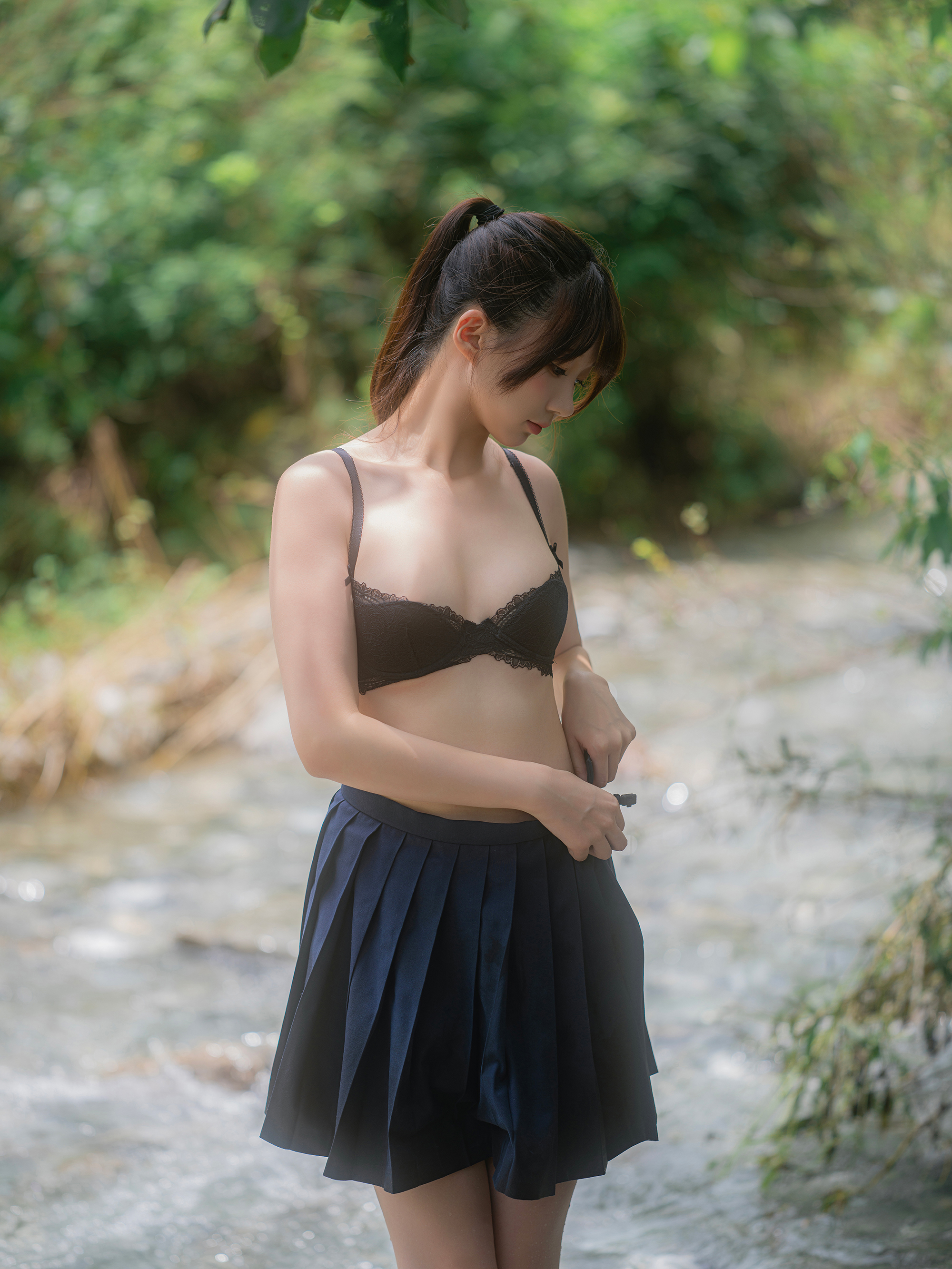 [Shizuku (năm quái vật Meow)] chơi trên sông