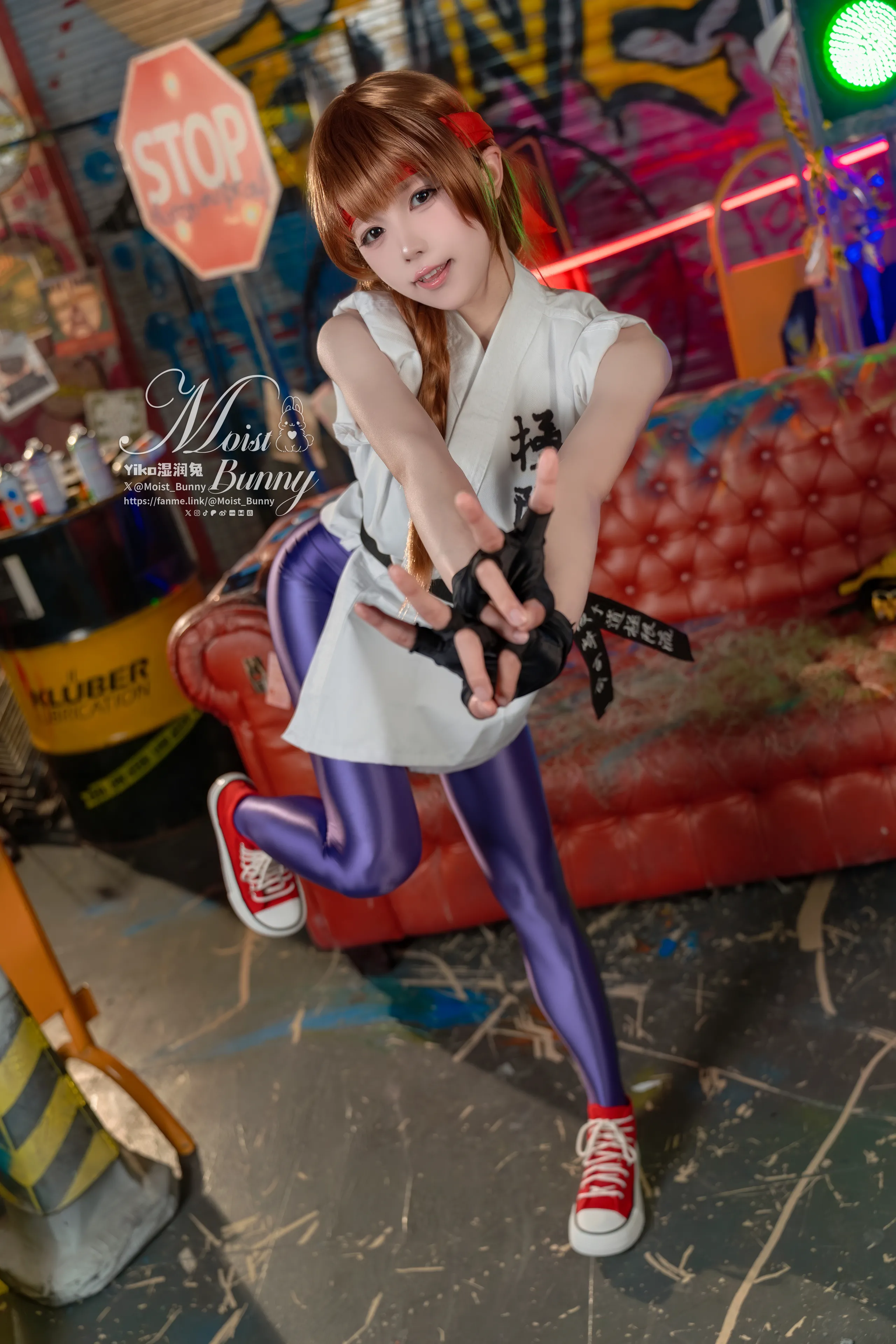 Yiko Wet Rabbit - King of Fighters Sasaki Yuki