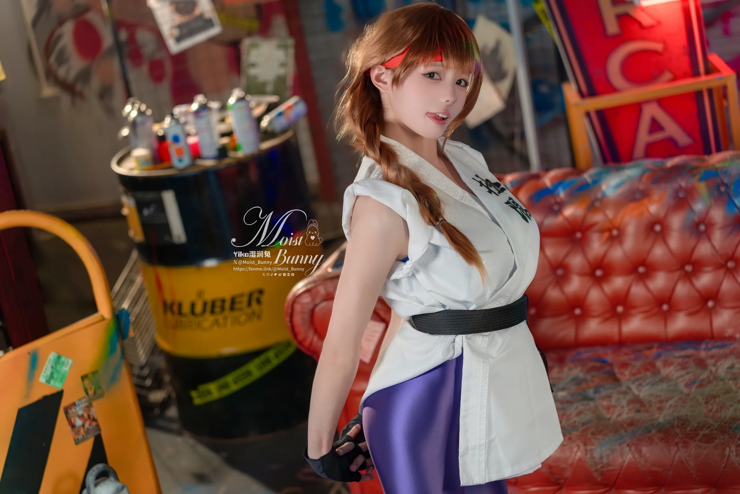 Yiko Wet Rabbit - King of Fighters Sasaki Yuki