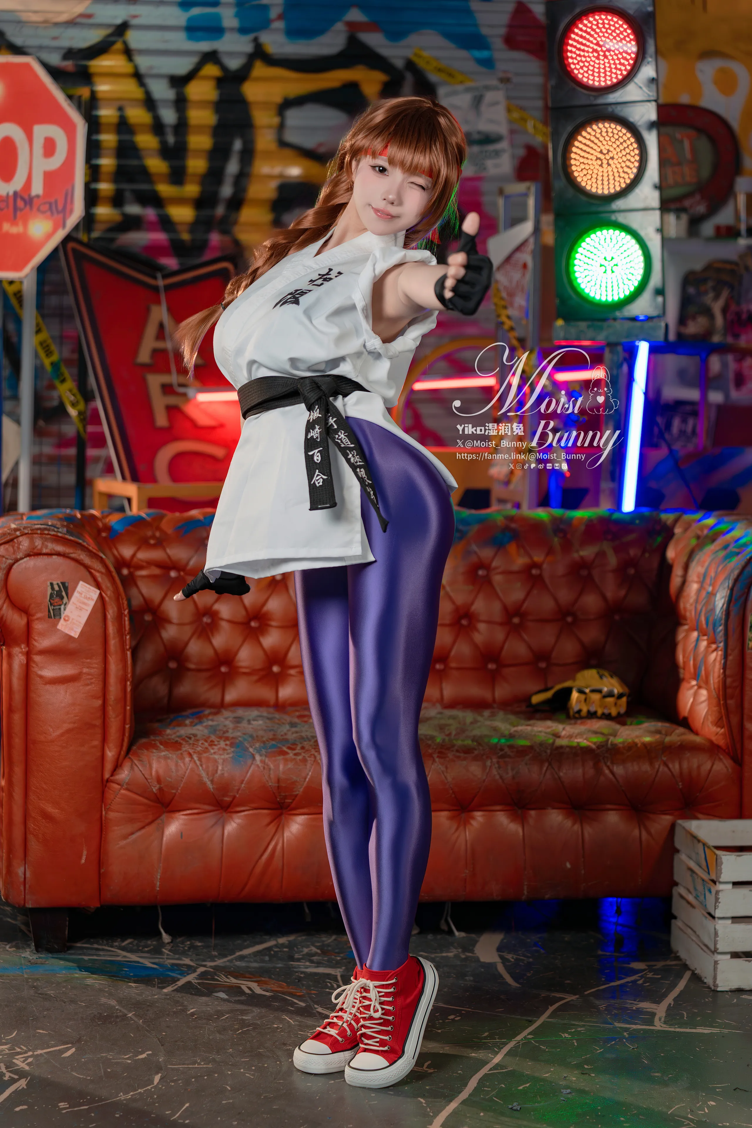 Yiko Wet Rabbit - King of Fighters Sasaki Yuki