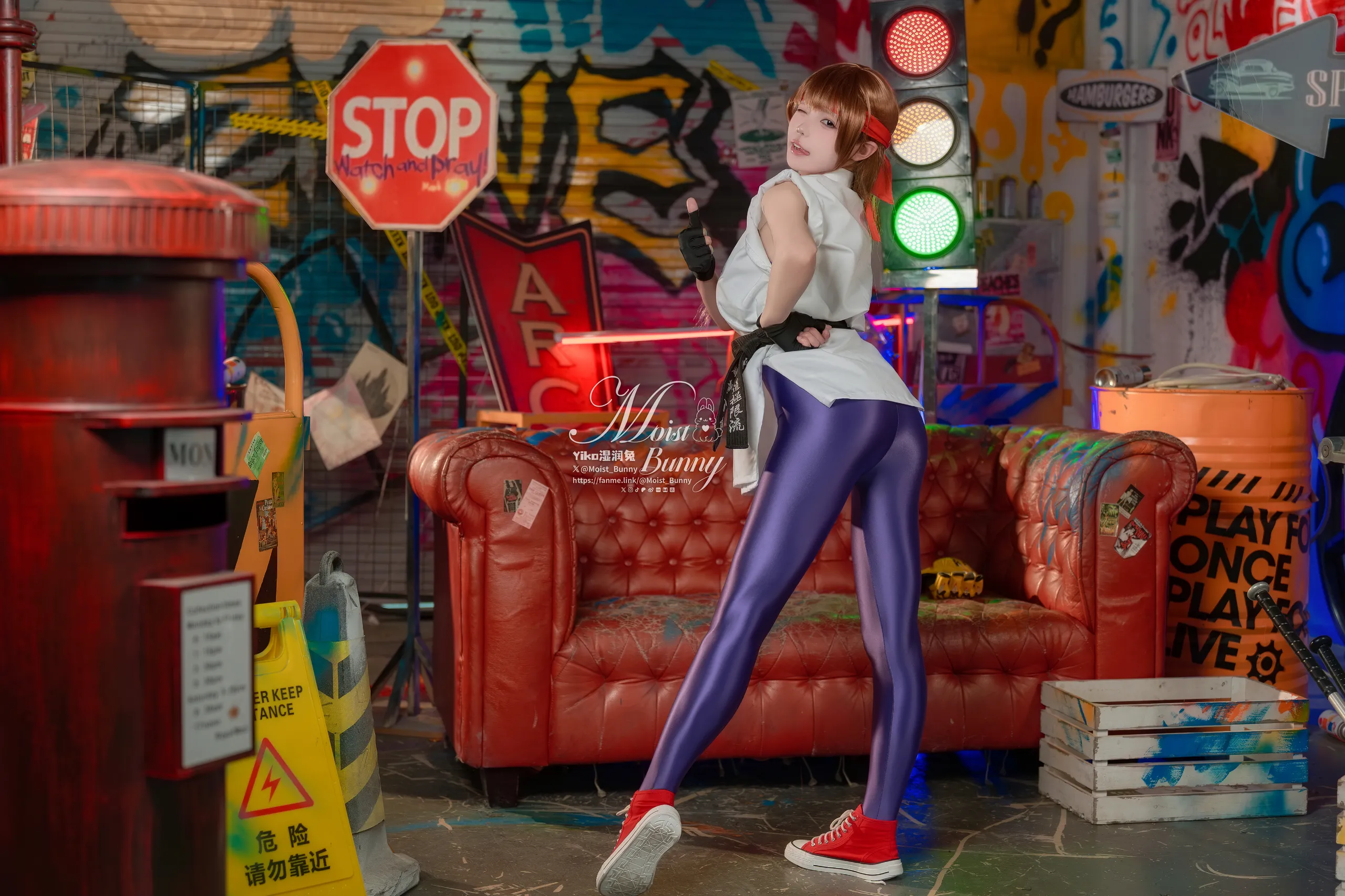 Yiko Wet Rabbit - King of Fighters Sasaki Yuki