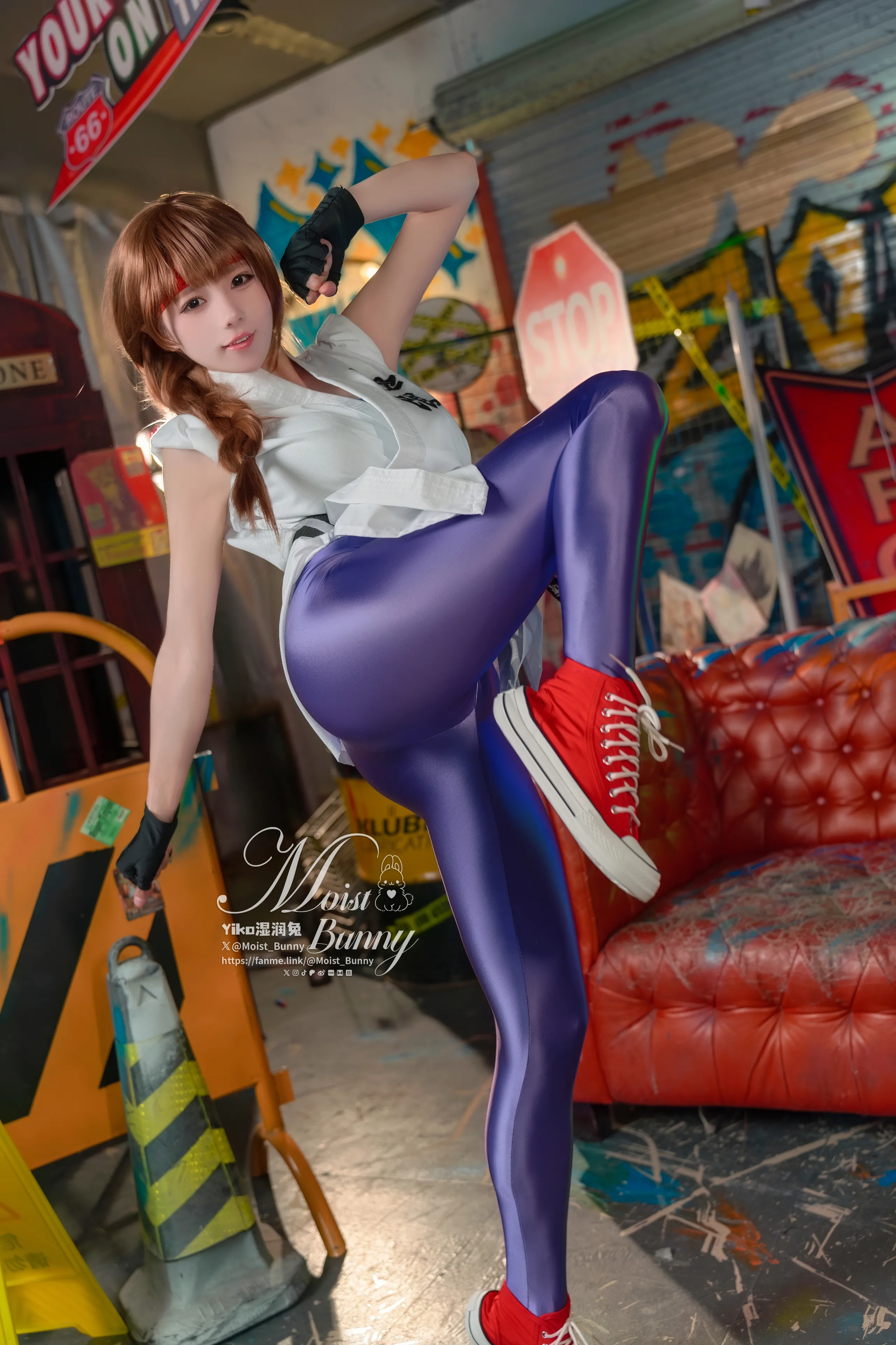 Yiko Wet Rabbit - King of Fighters Sasaki Yuki