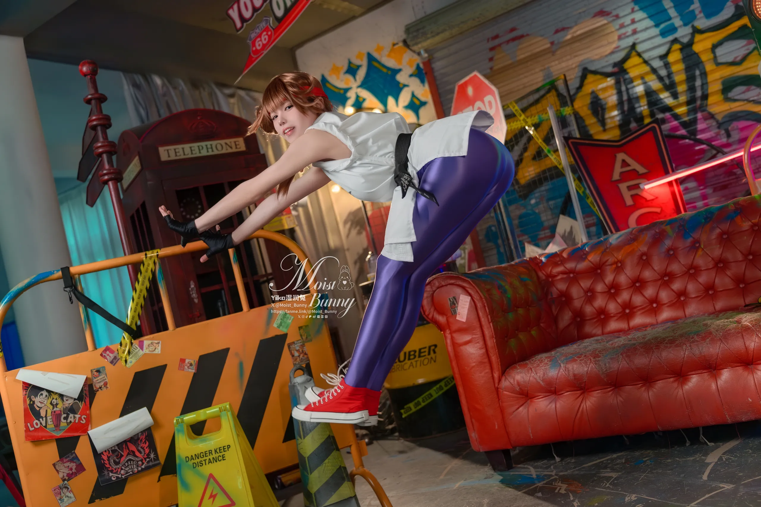 Yiko Wet Rabbit - King of Fighters Sasaki Yuki