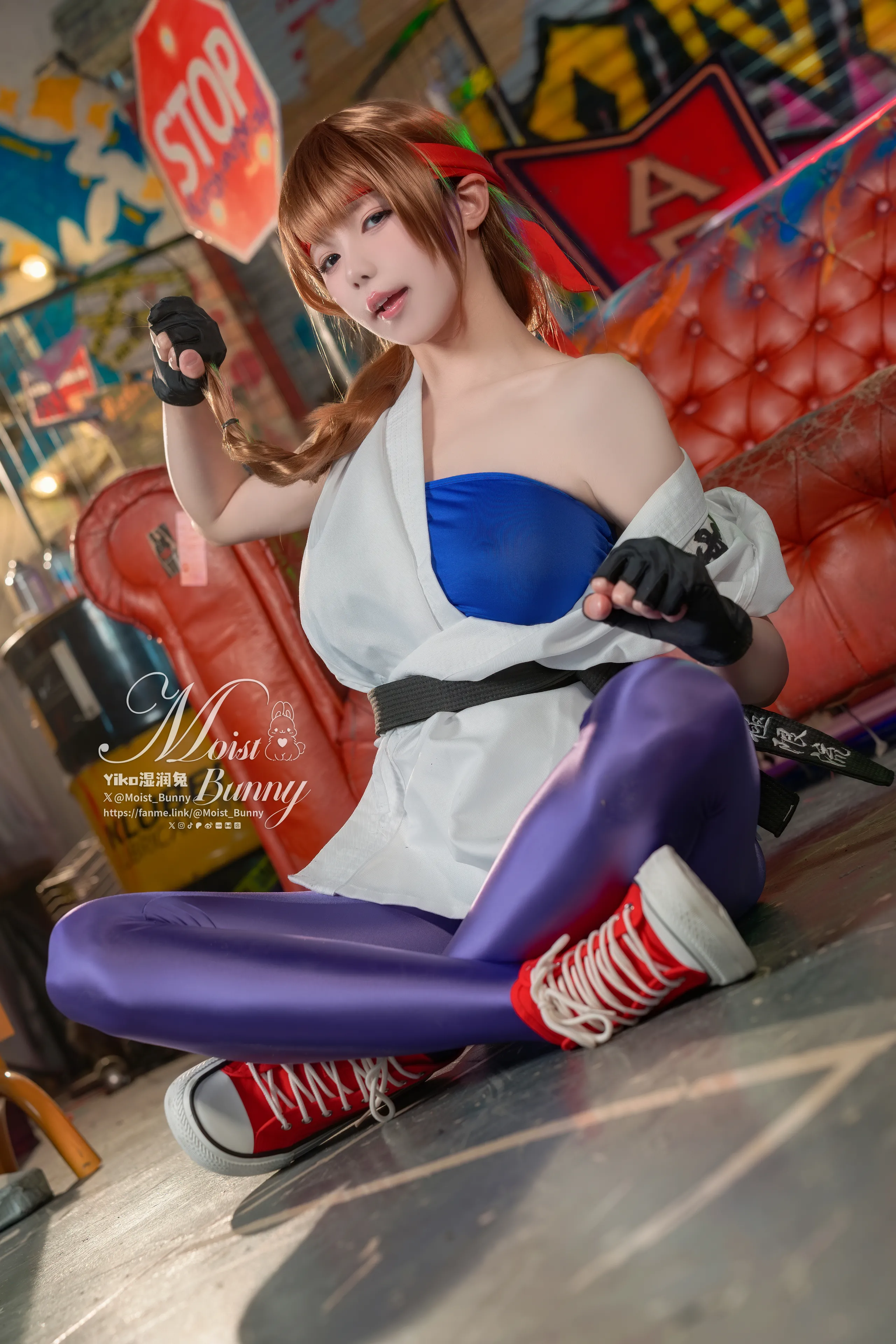 Yiko Wet Rabbit - King of Fighters Sasaki Yuki