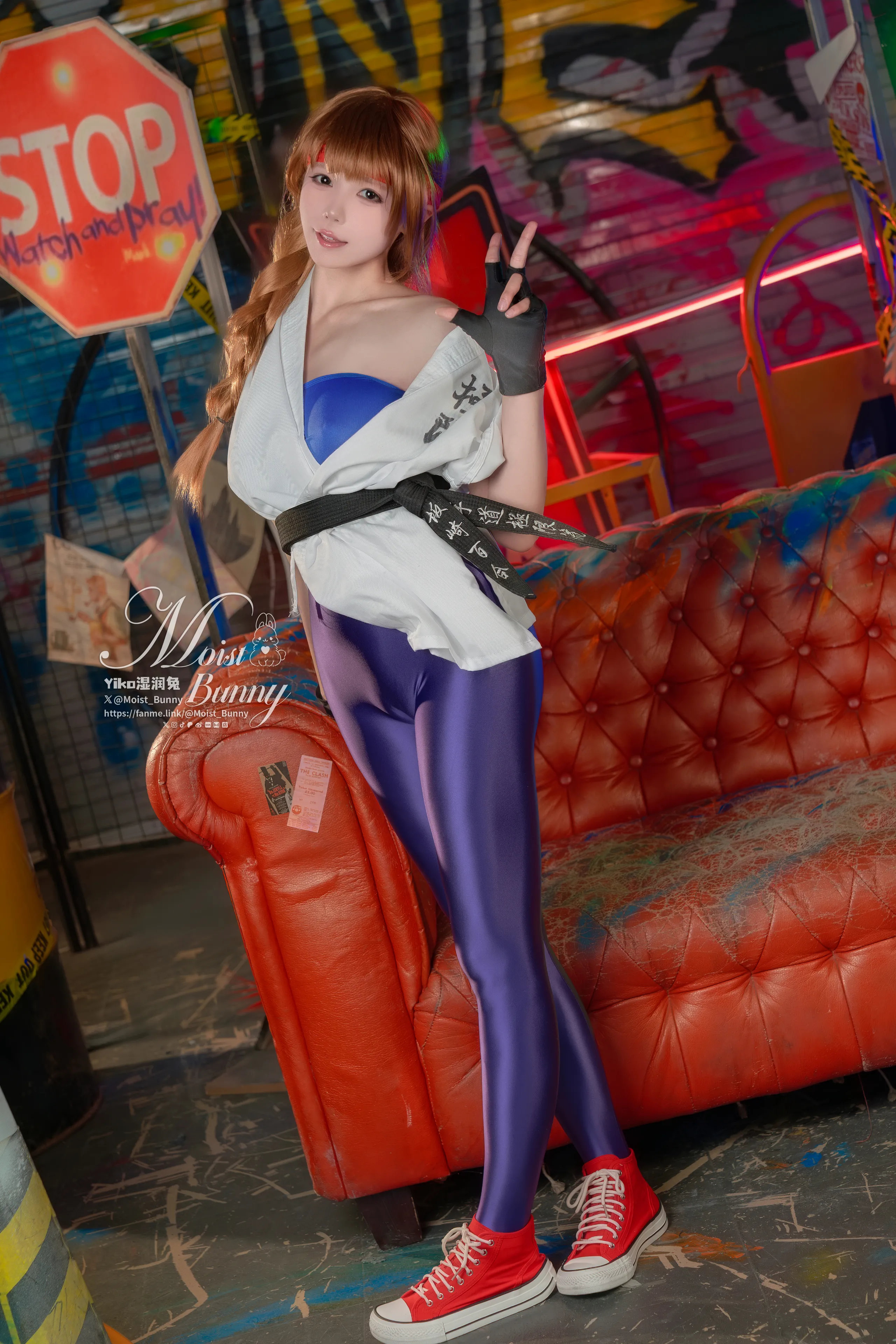 Yiko Wet Rabbit - King of Fighters Sasaki Yuki