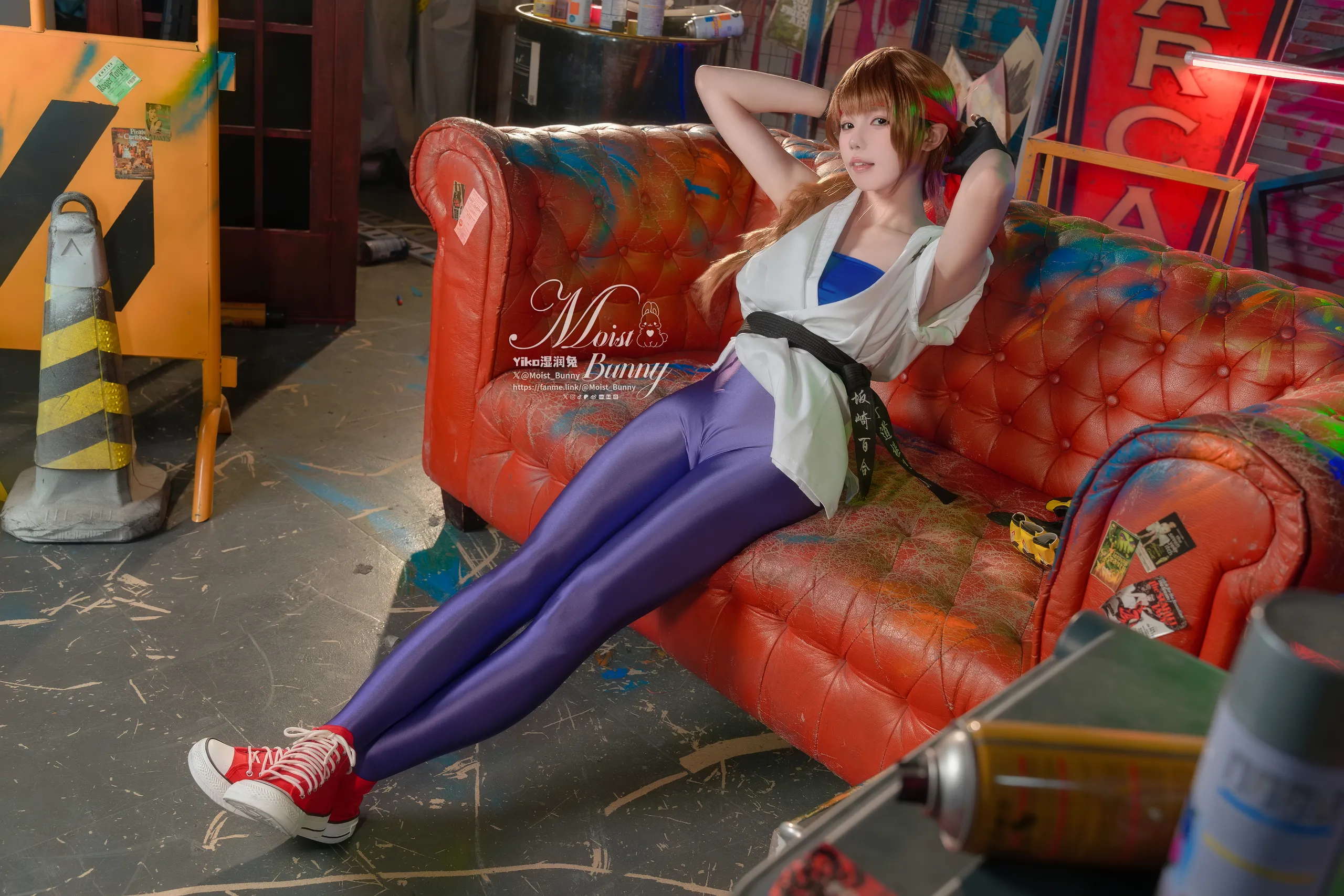 Yiko Wet Rabbit - King of Fighters Sasaki Yuki