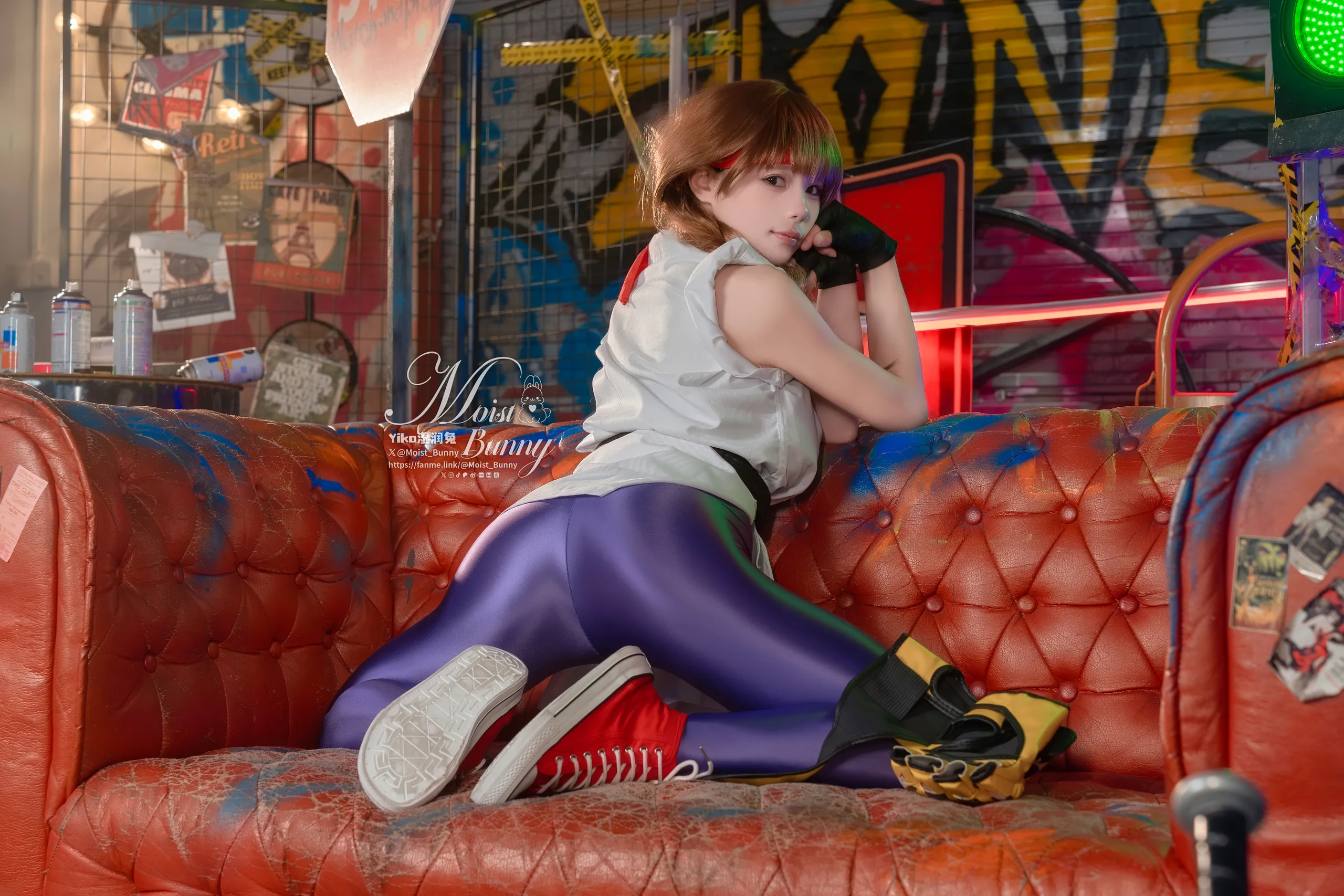 Yiko Wet Rabbit - King of Fighters Sasaki Yuki