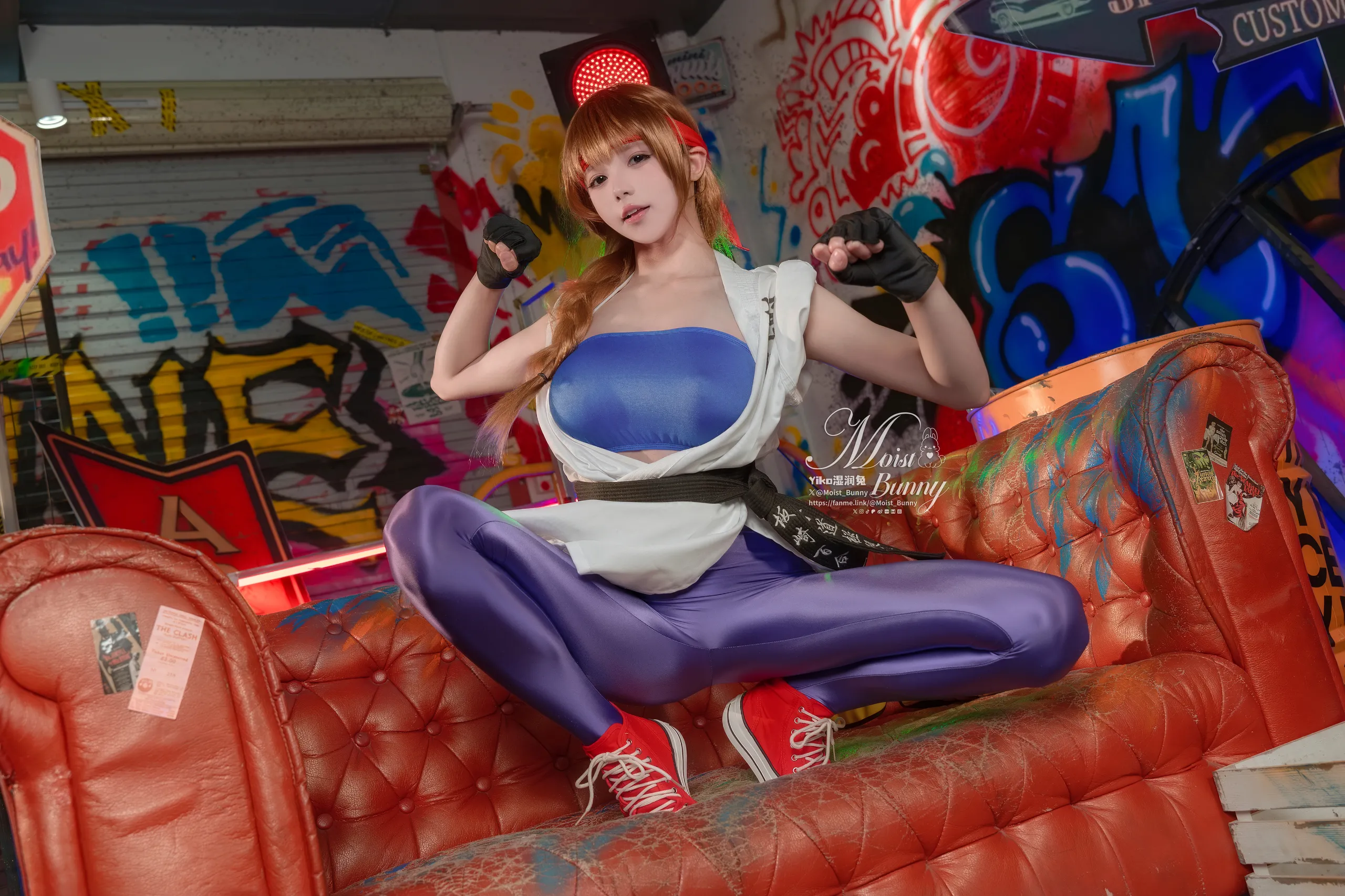 Yiko Wet Rabbit - King of Fighters Sasaki Yuki