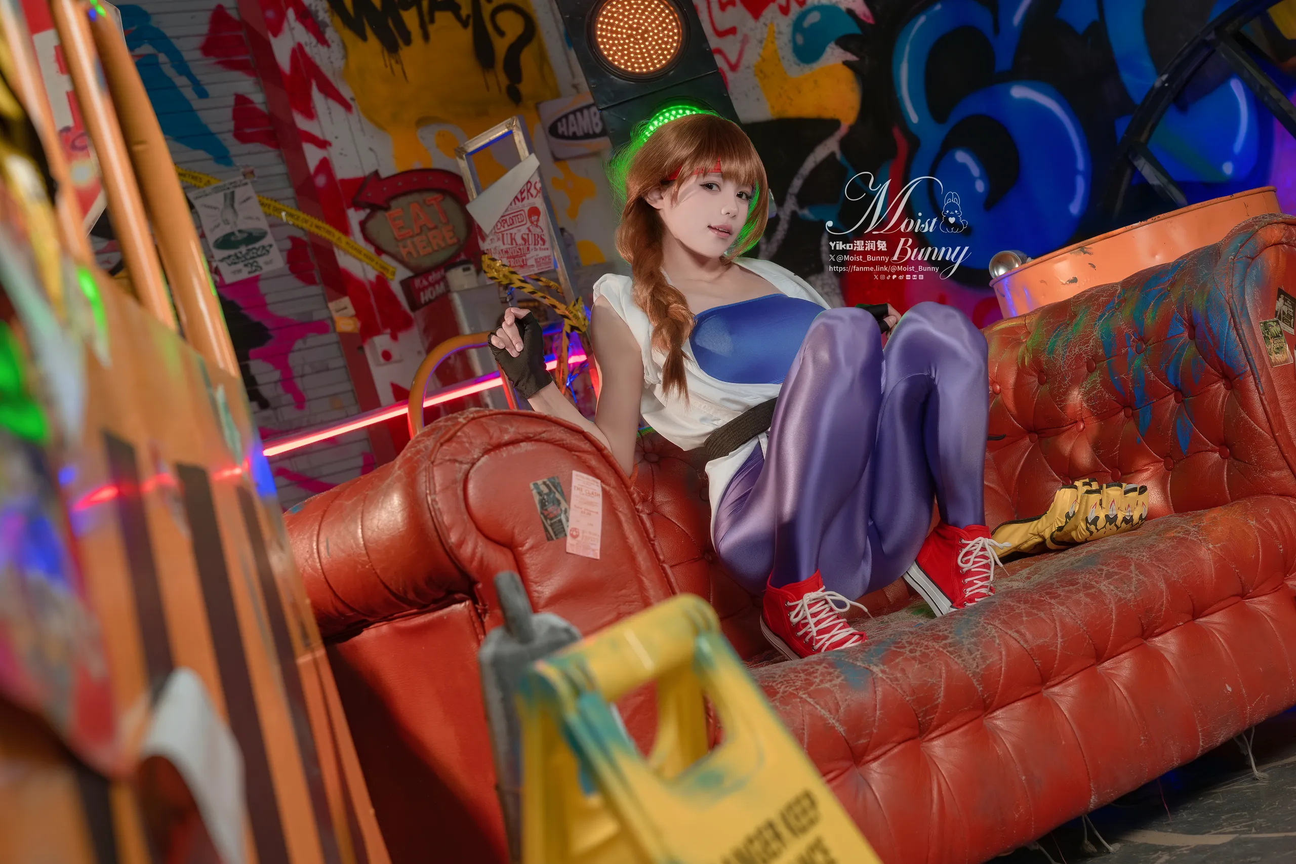 Yiko Wet Rabbit - King of Fighters Sasaki Yuki