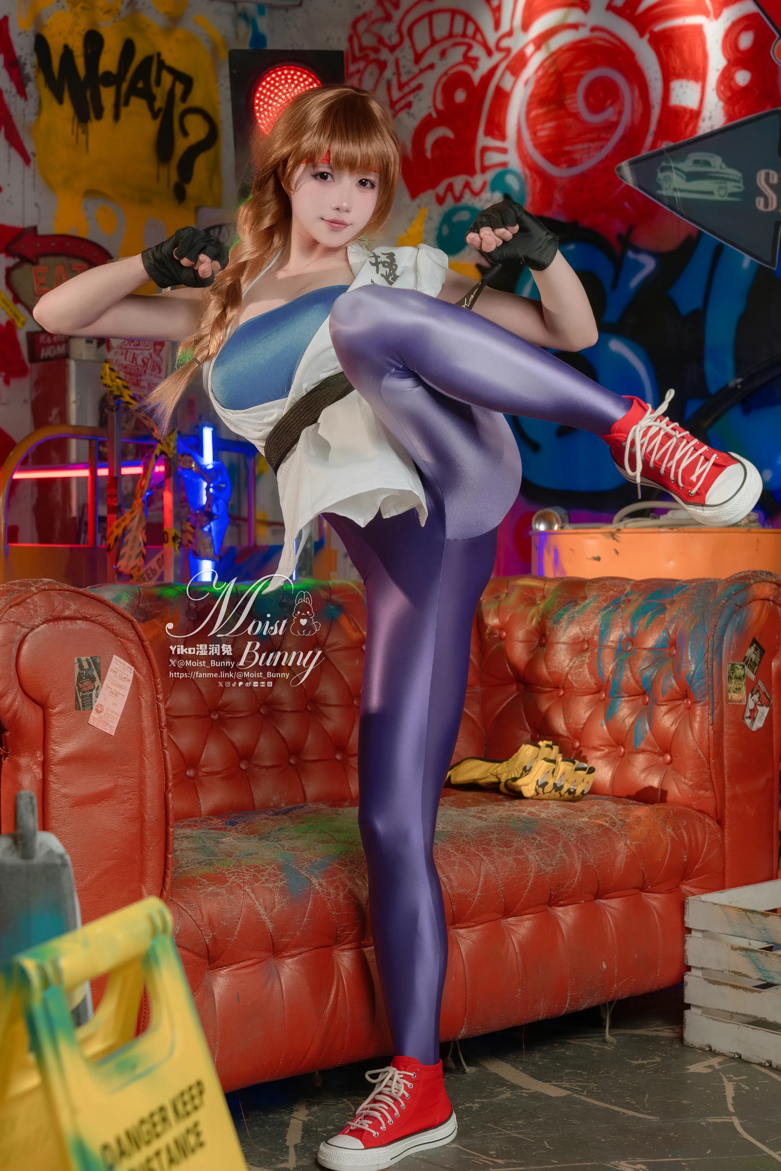 Yiko Wet Rabbit - King of Fighters Sasaki Yuki