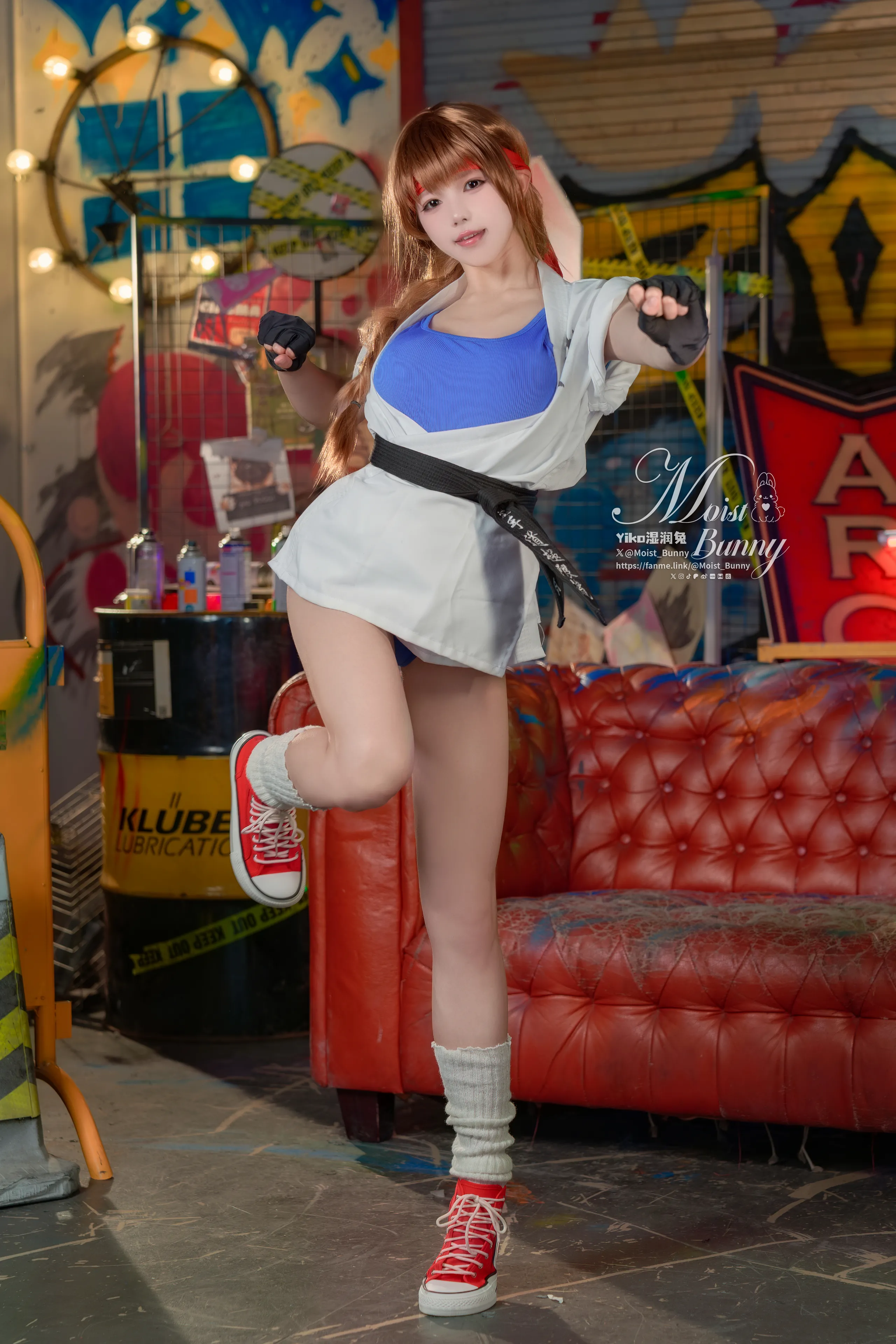 Yiko Wet Rabbit - King of Fighters Sasaki Yuki