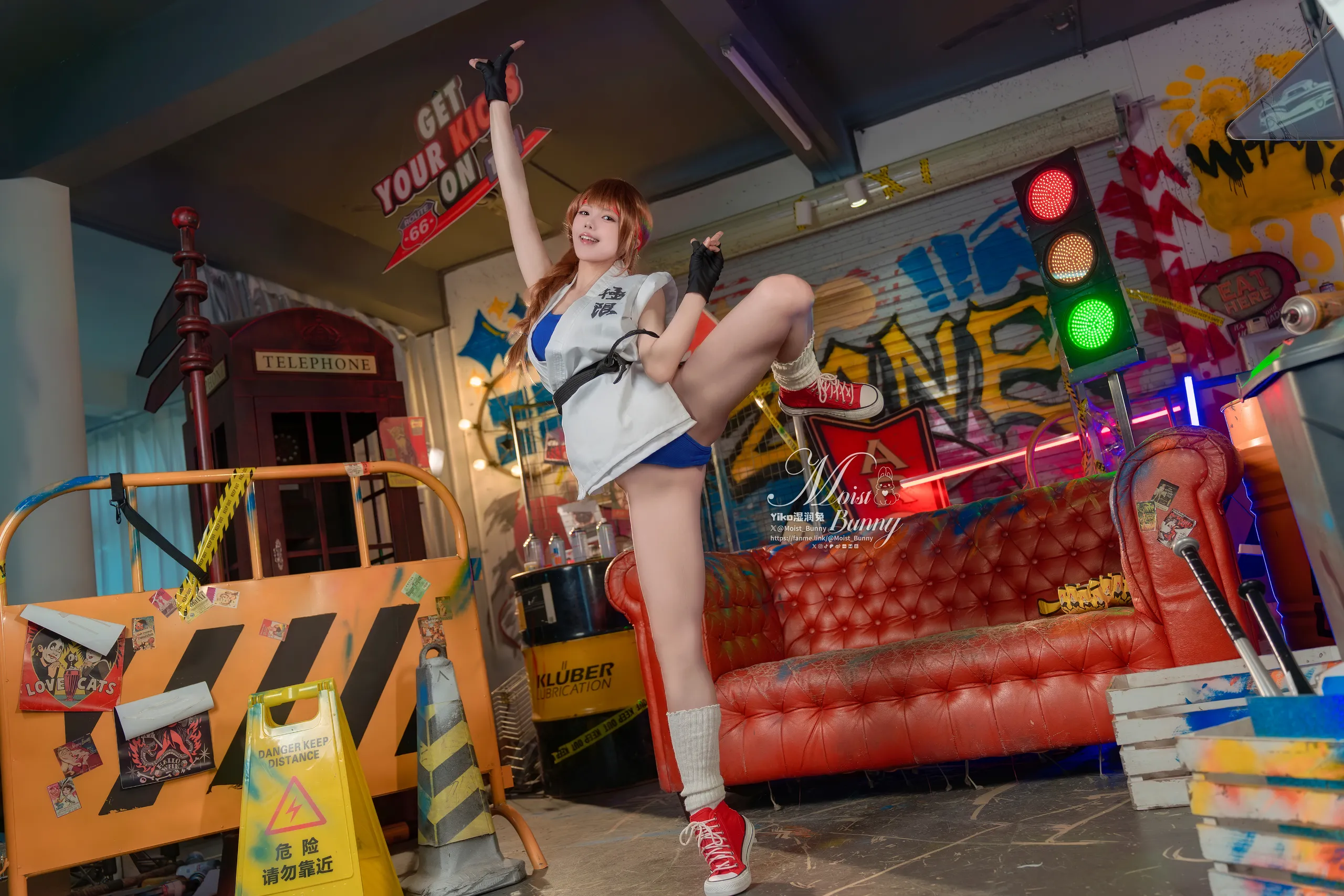 Yiko Wet Rabbit - King of Fighters Sasaki Yuki