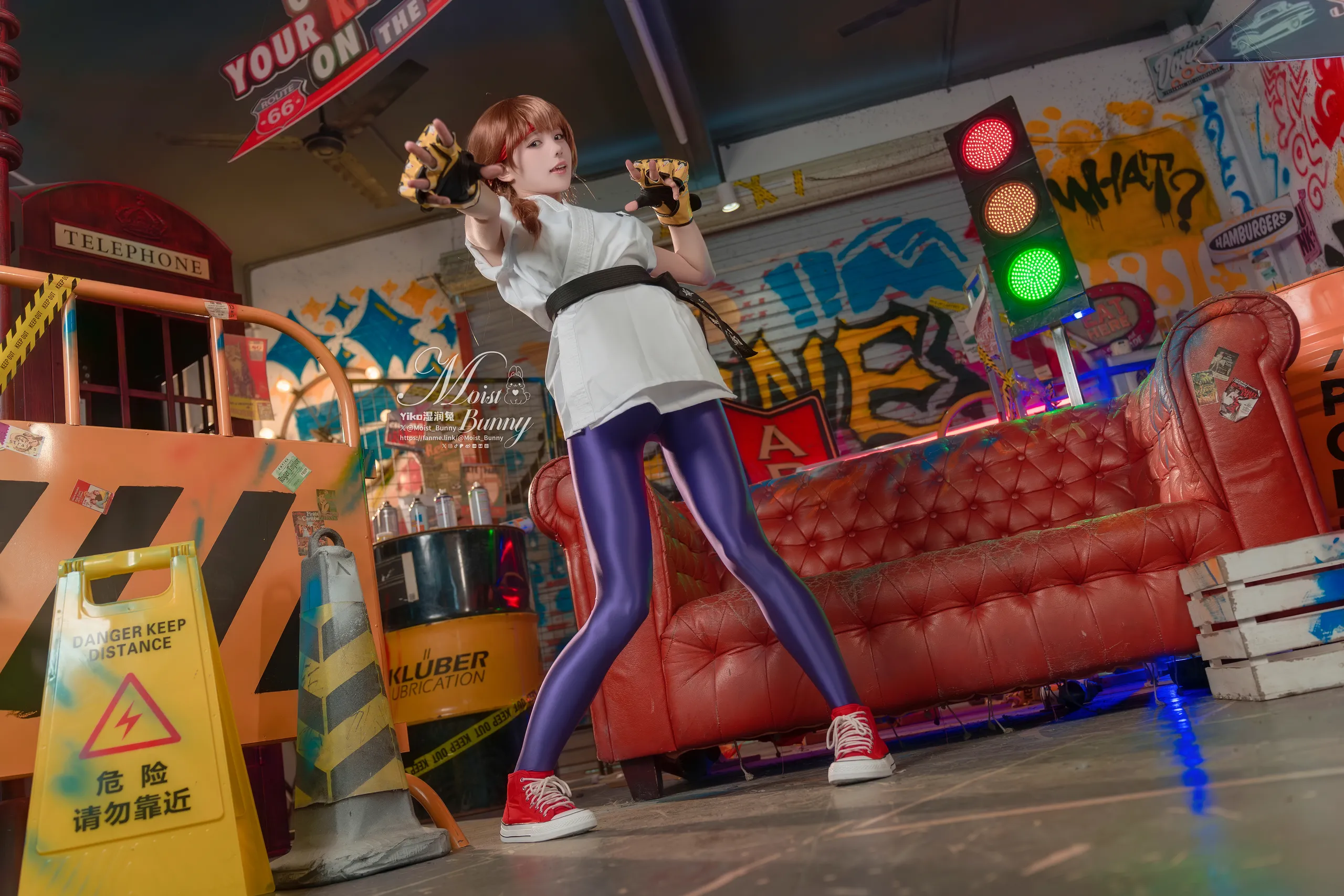 Yiko Wet Rabbit - King of Fighters Sasaki Yuki