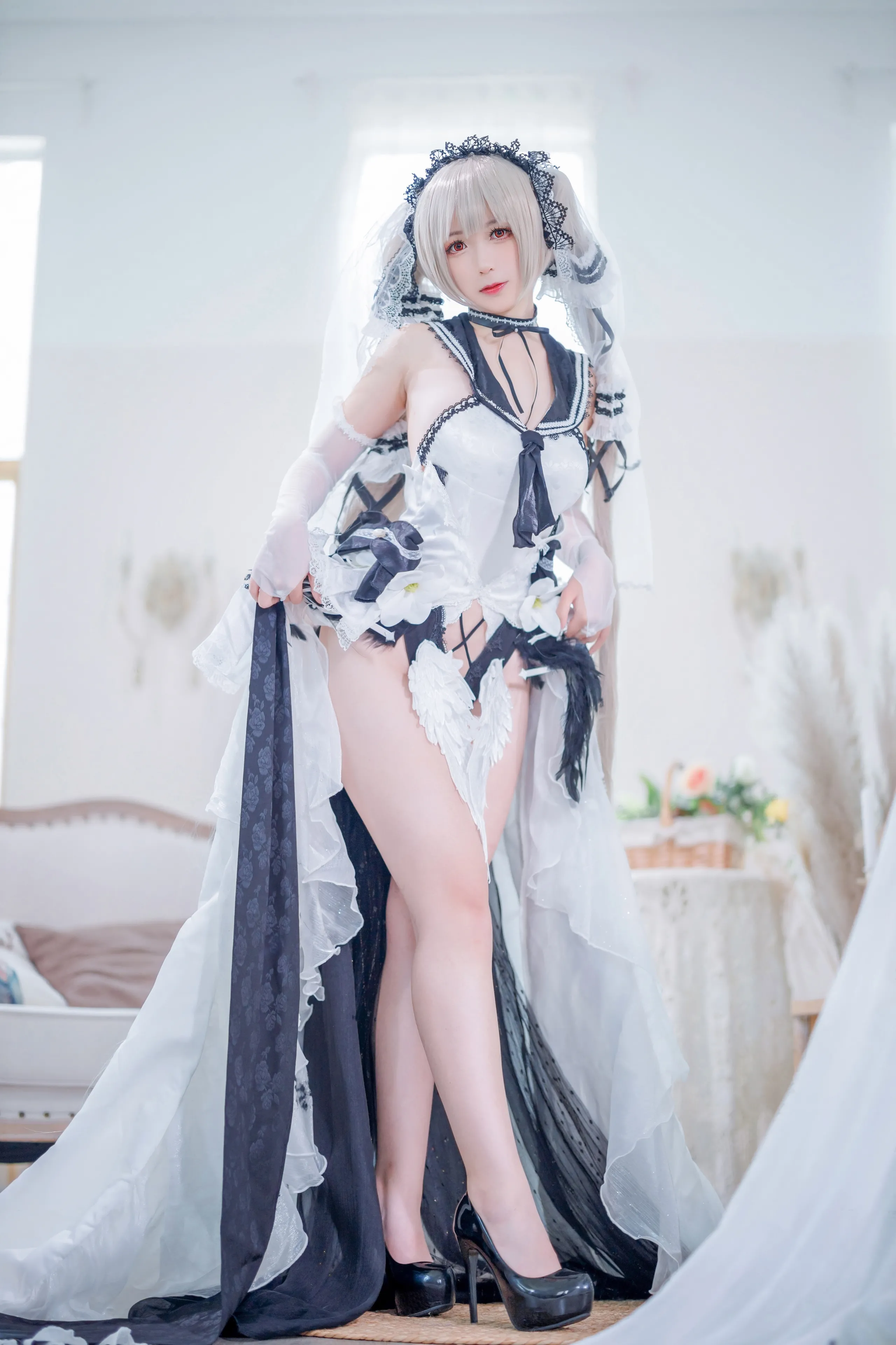 Sakura Chan W - Azebra Line váy tuyệt vời