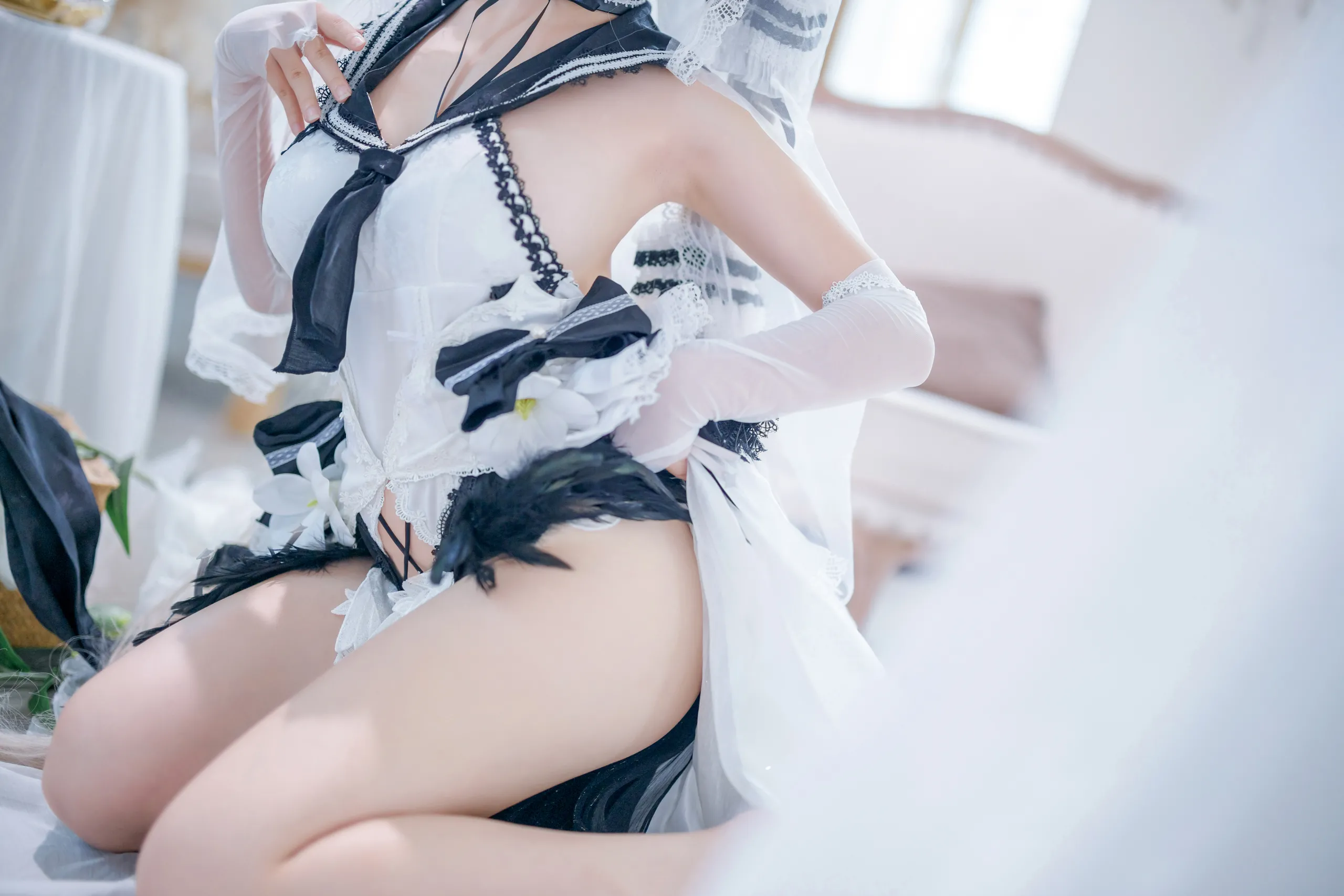 Sakura Chan W - Azebra Line váy tuyệt vời