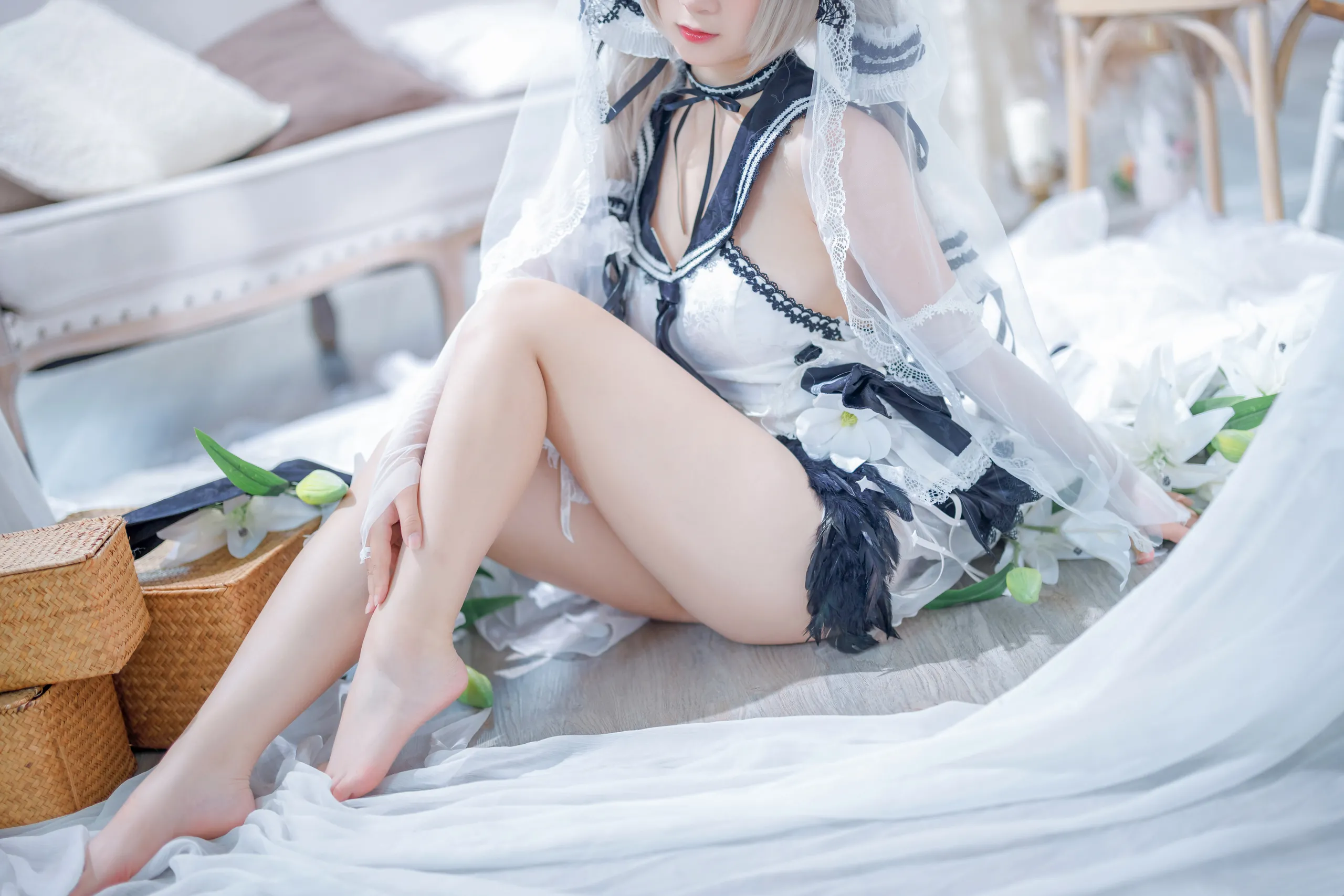 Sakura Chan W - Azebra Line váy tuyệt vời