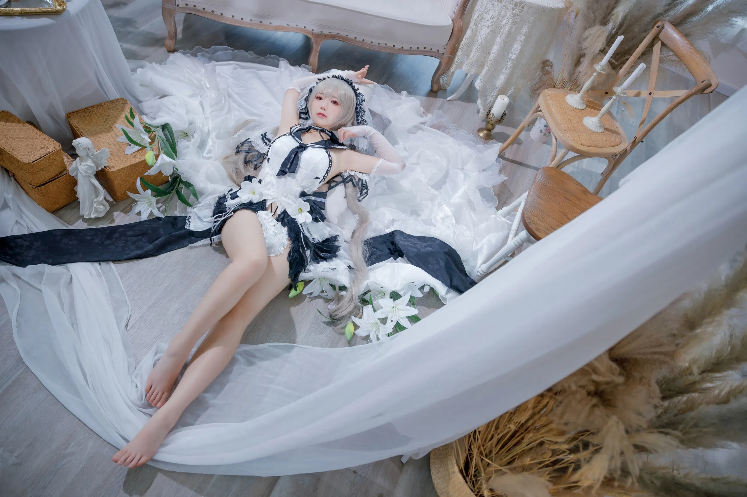 Sakura Chan W - Azebra Line váy tuyệt vời