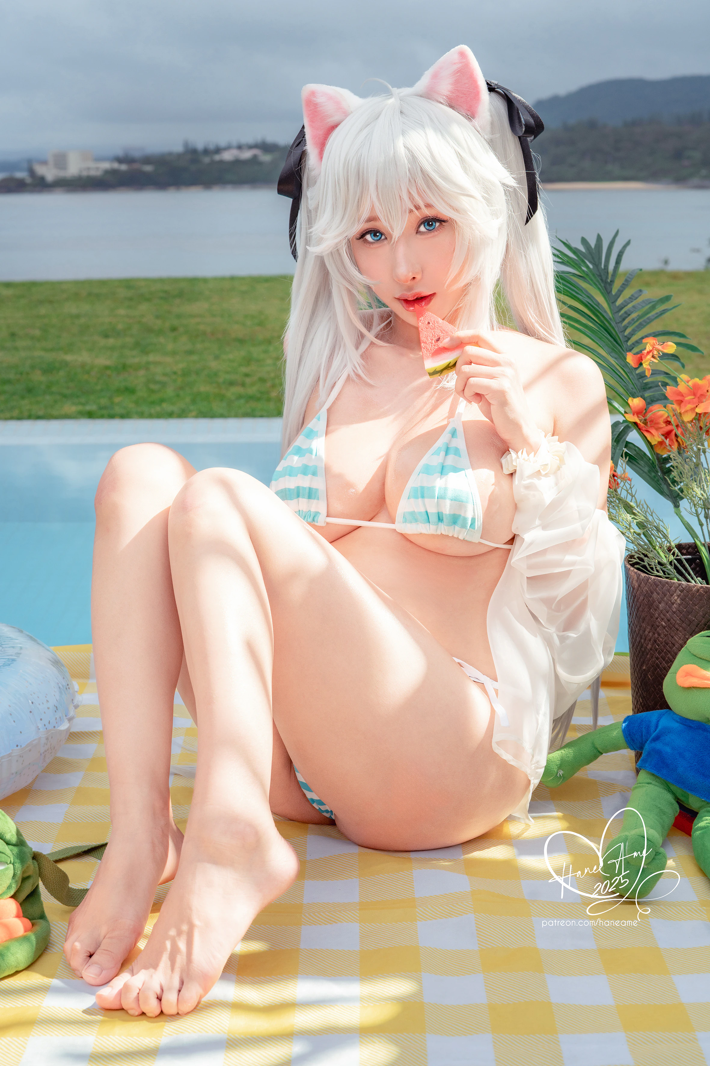 [HANEAME RAIN WAVE] VTUBER VAIBAE BIKINI