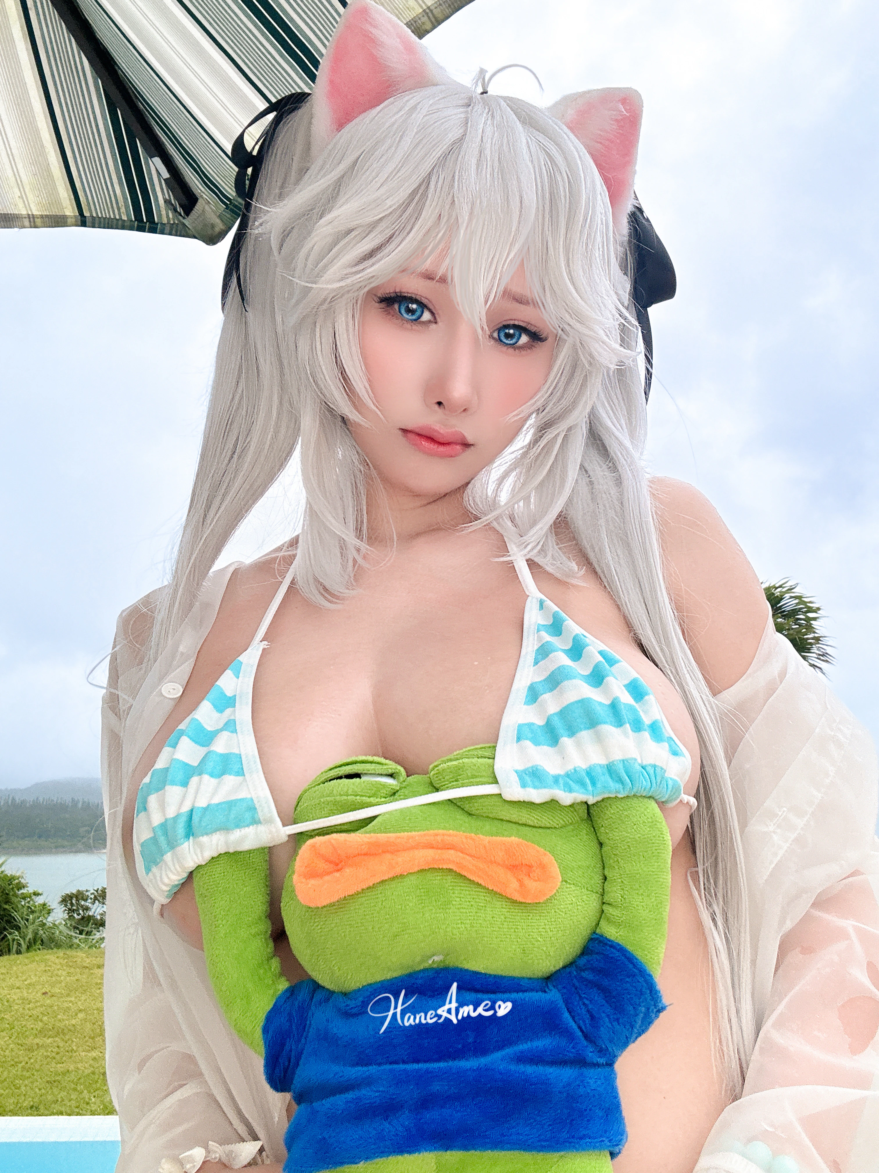 [HANEAME RAIN WAVE] VTUBER VAIBAE BIKINI