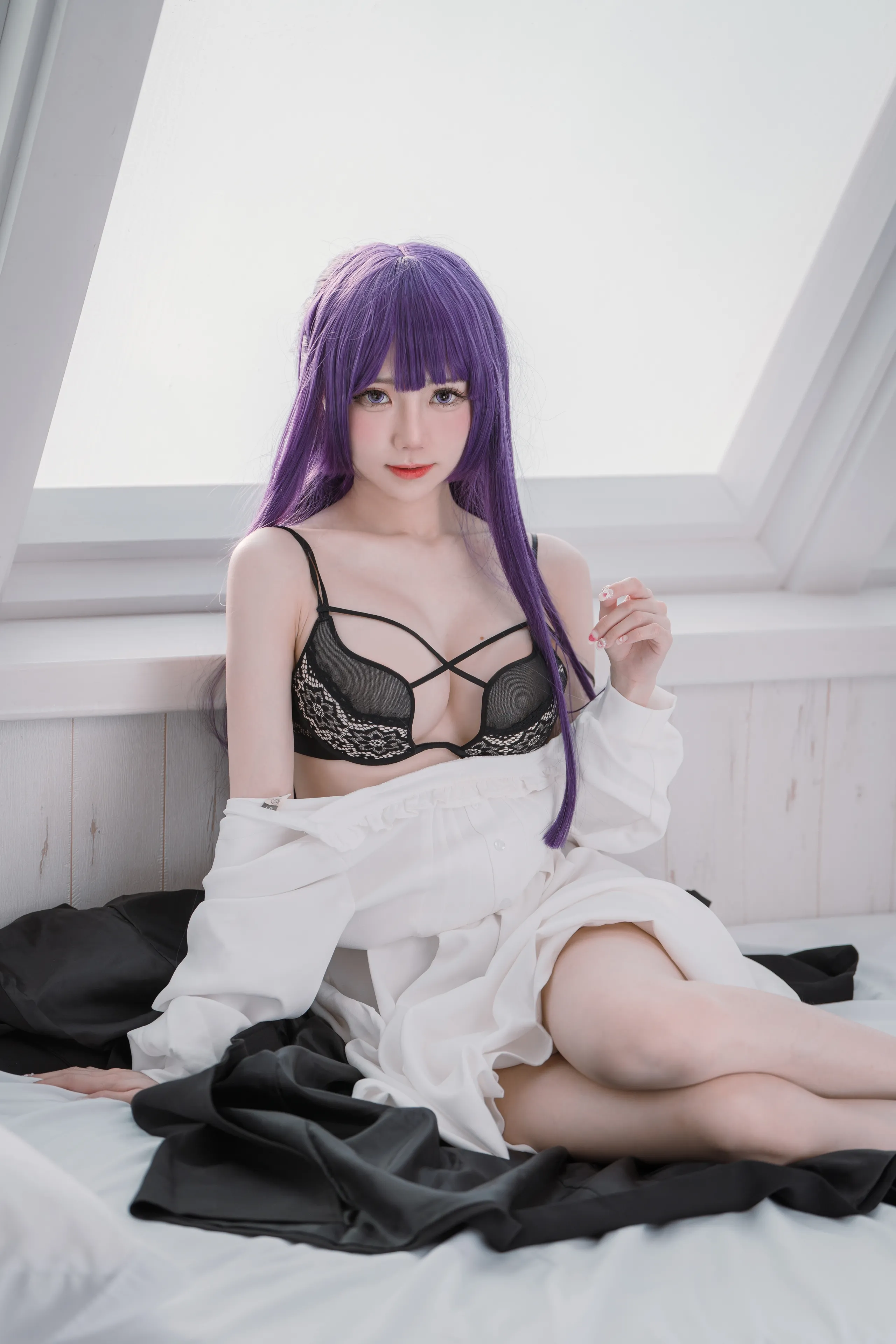 Sally Dorasnow - đồ lót màu đen dương xỉ