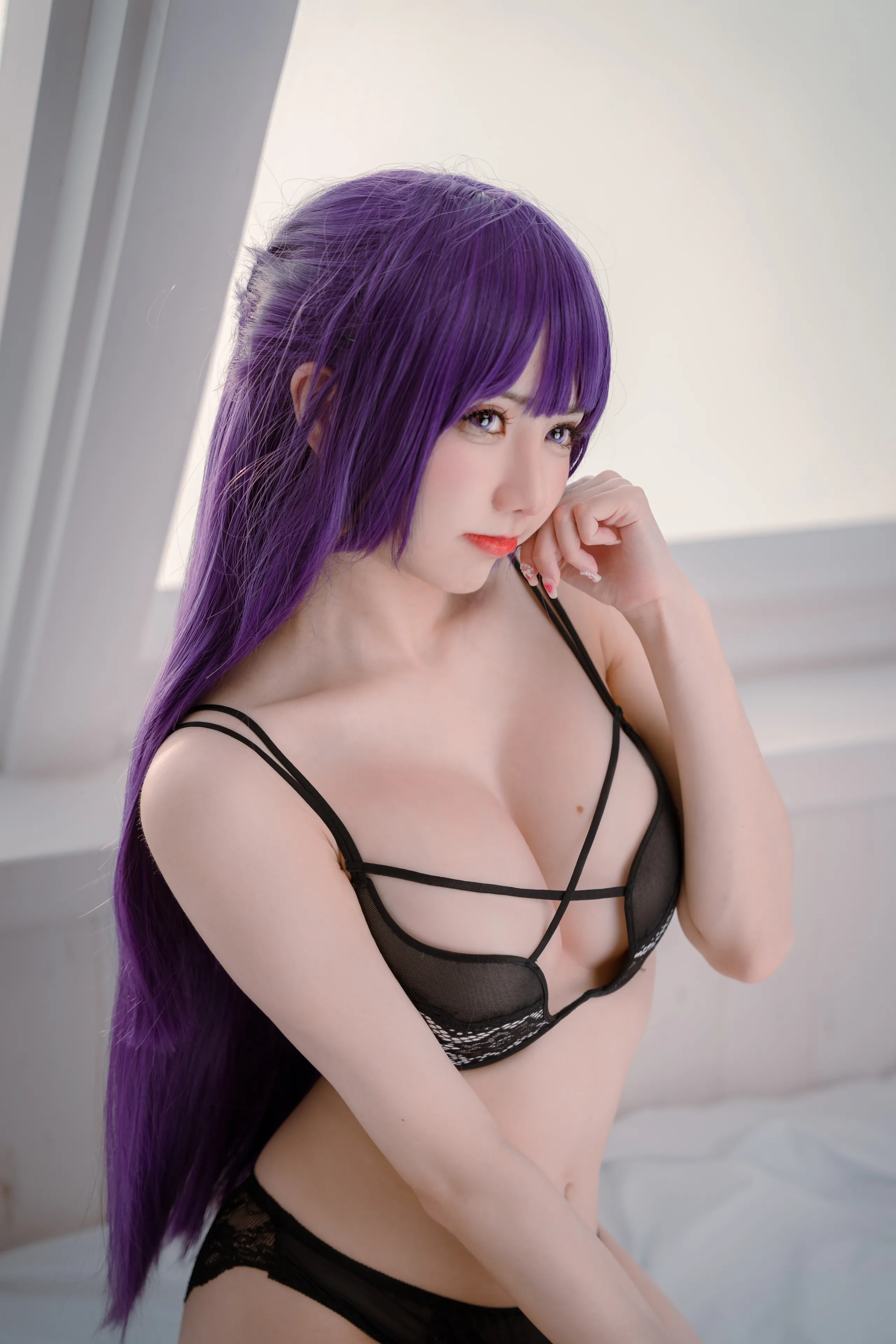 Sally Dorasnow - đồ lót màu đen dương xỉ