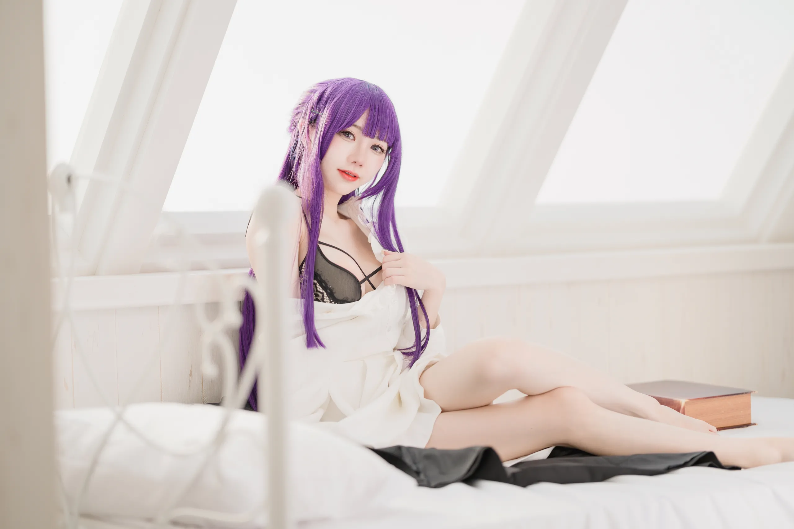 Sally Dorasnow - đồ lót màu đen dương xỉ