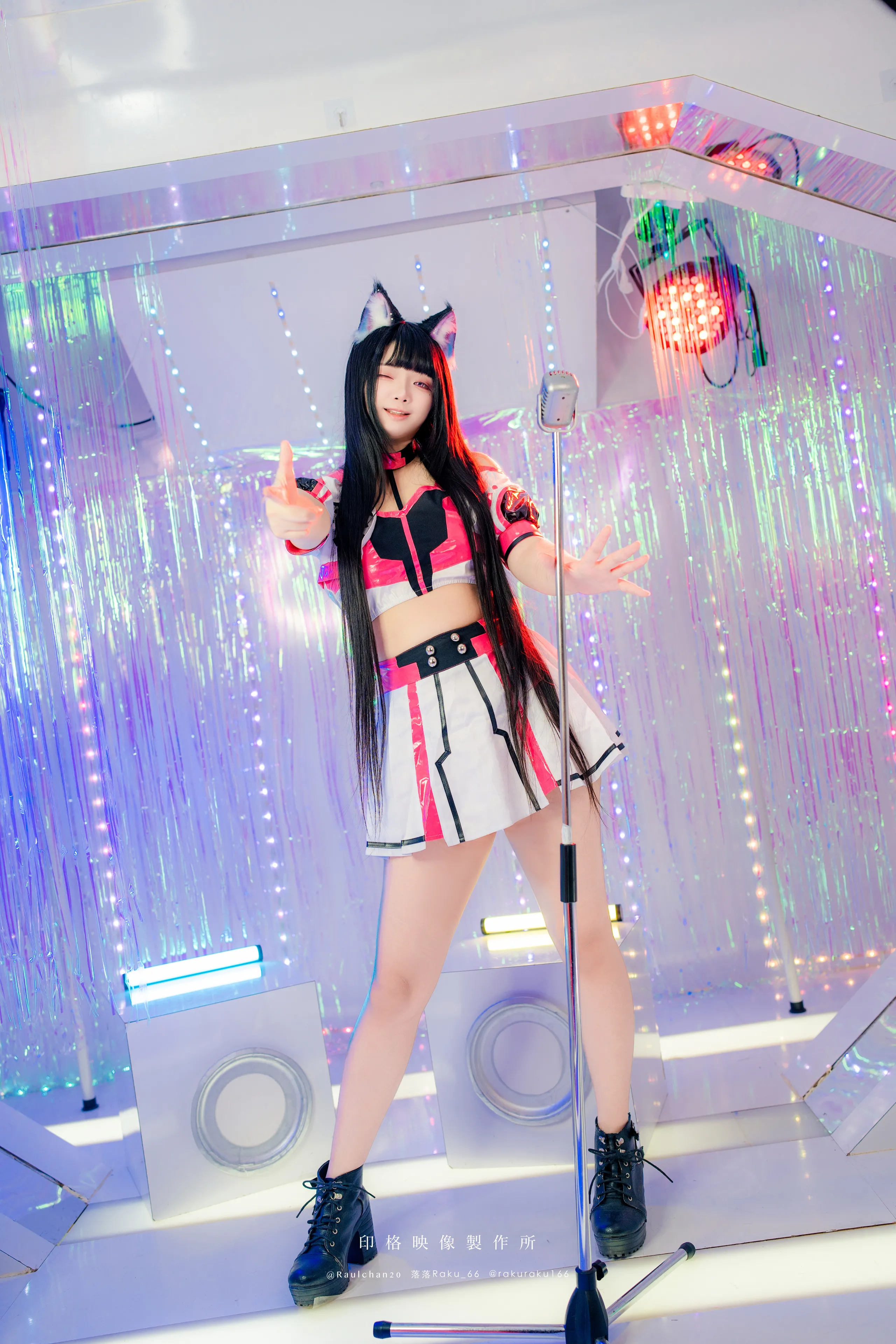 Luoluo Raku (Rakuraku166) - Đồng phục anime CAT