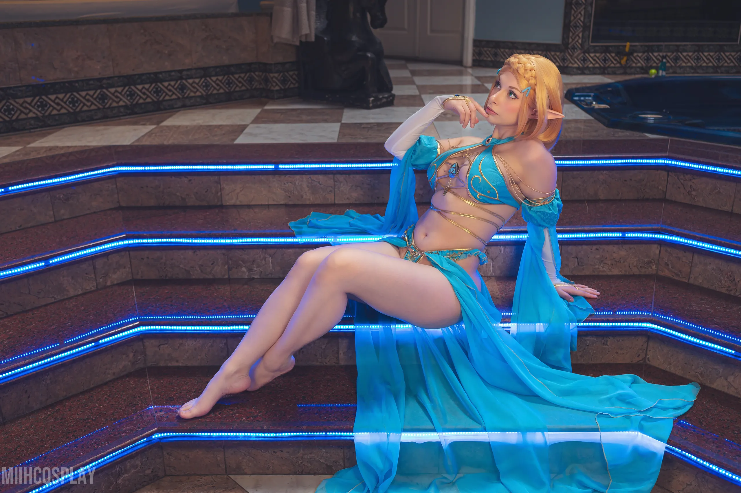 Cosplay Miih - Trang phục Công chúa Zelda Gerudo