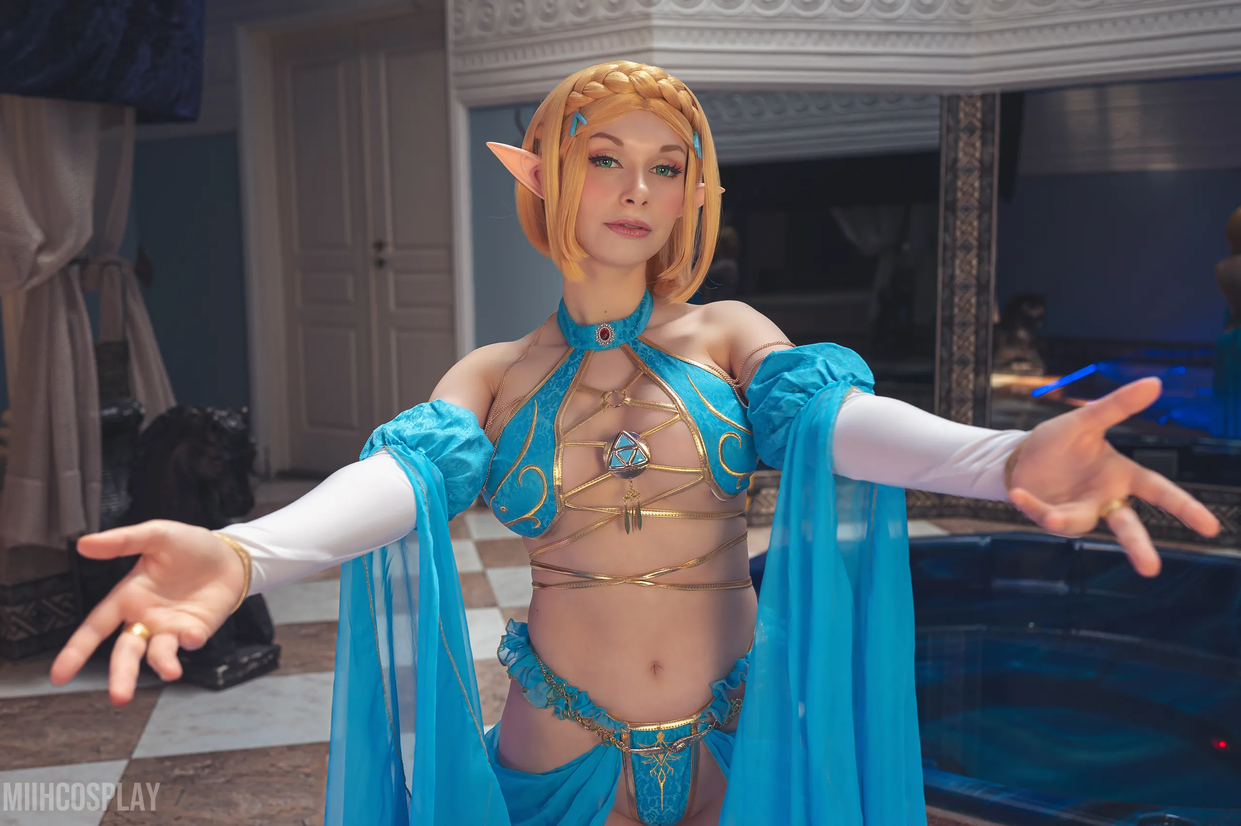 Cosplay Miih - Trang phục Công chúa Zelda Gerudo