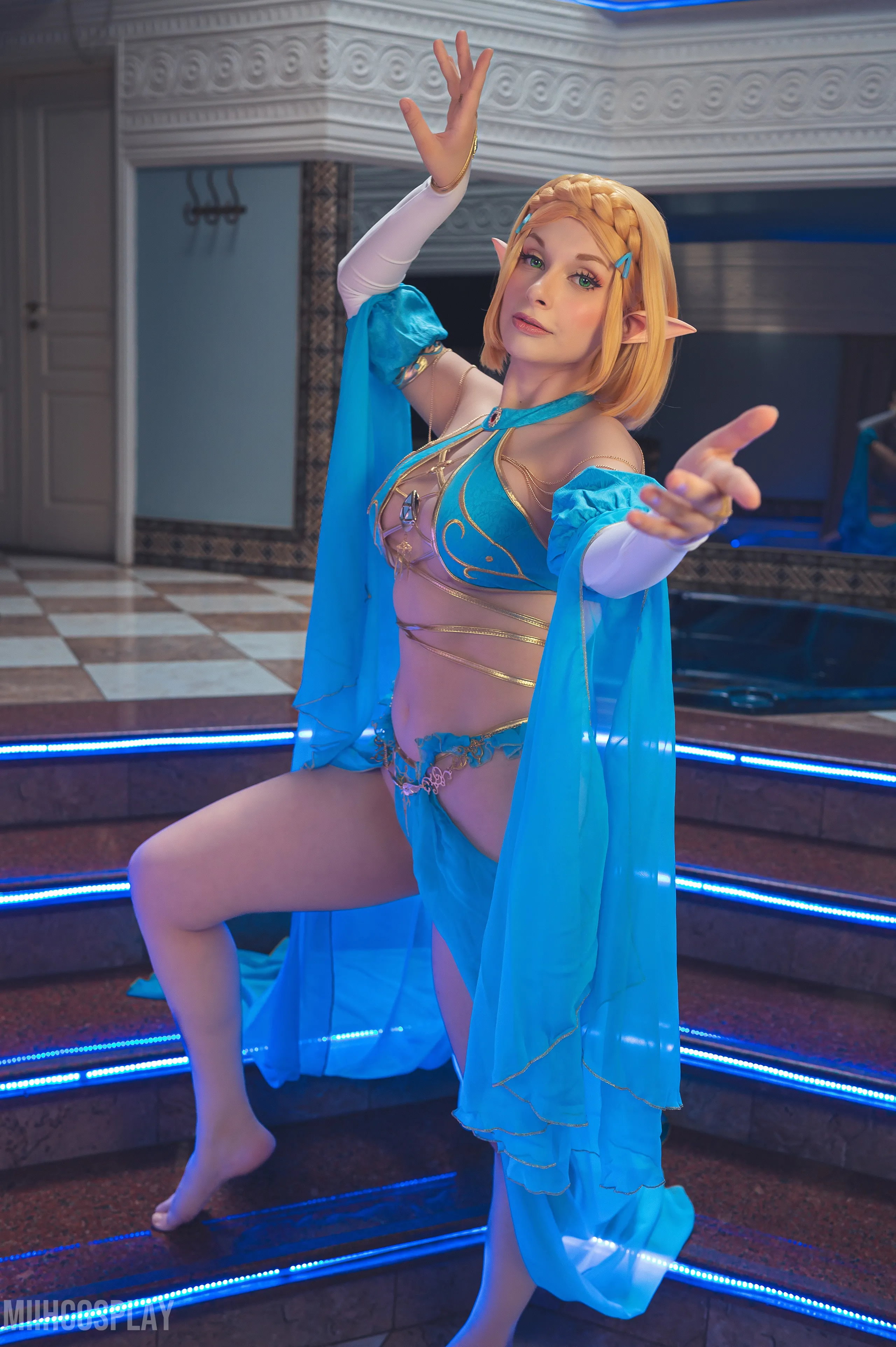 Cosplay Miih - Trang phục Công chúa Zelda Gerudo