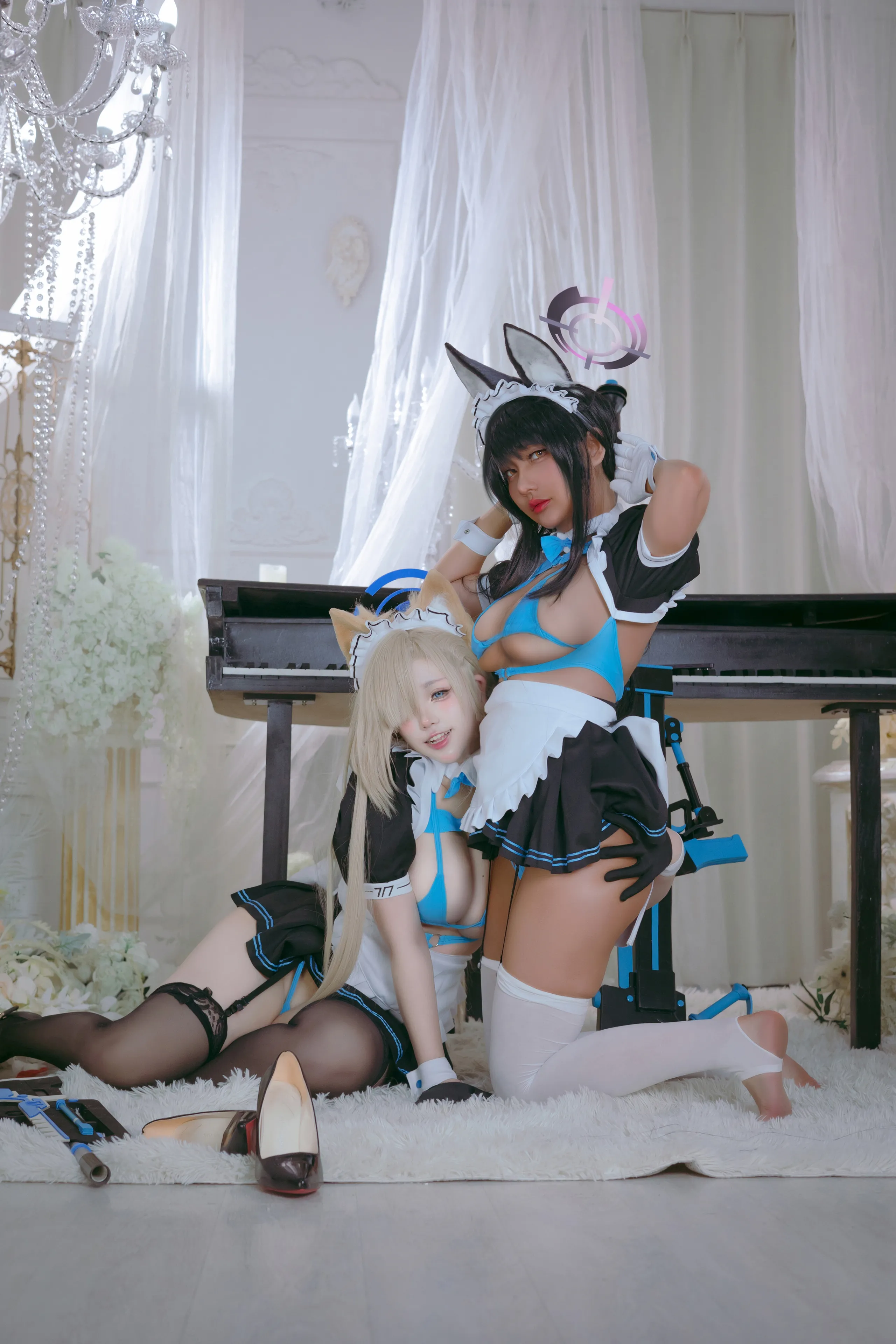 Nó có phải là một con gấu? Ichiki Yiki - Lưu trữ Azure Ichinose Ashina & Kakushiki Rin True Love Phiên bản