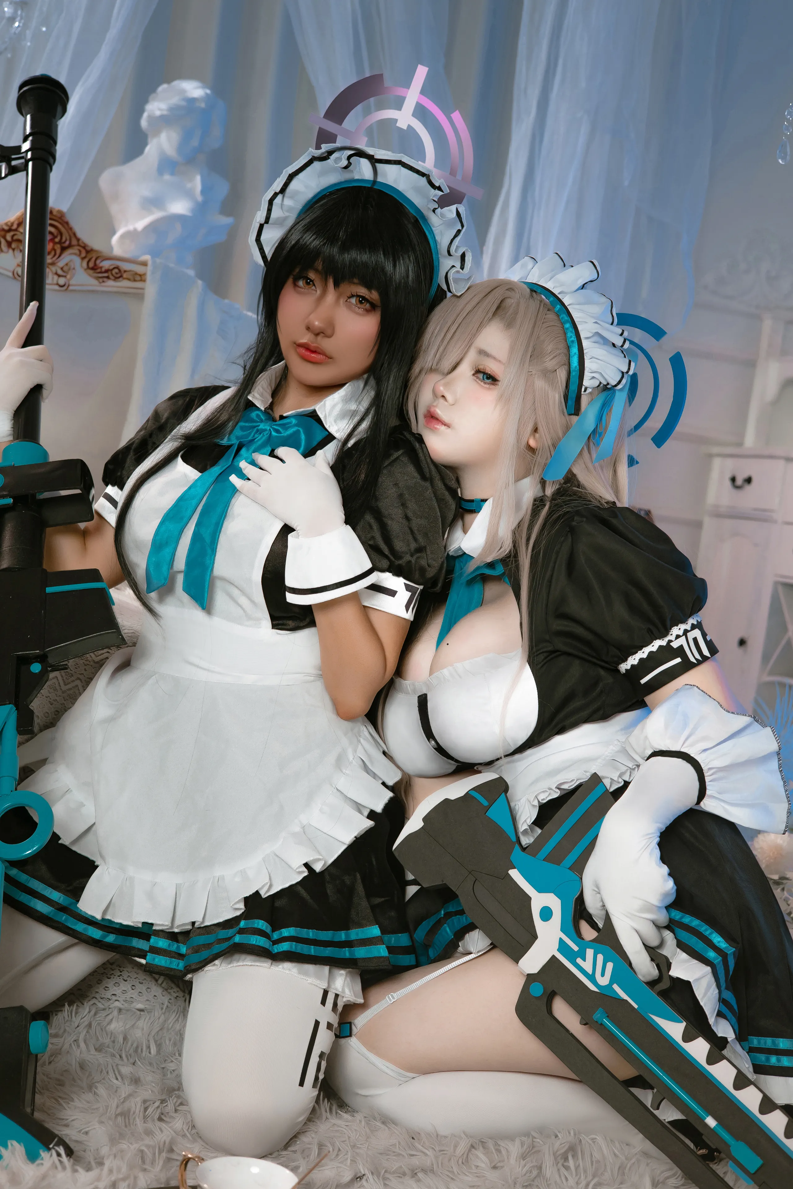 Nó có phải là một con gấu? Ichiki Yiki - Lưu trữ Azure Ichinose Ashina & Kakushiki Rin True Love Phiên bản