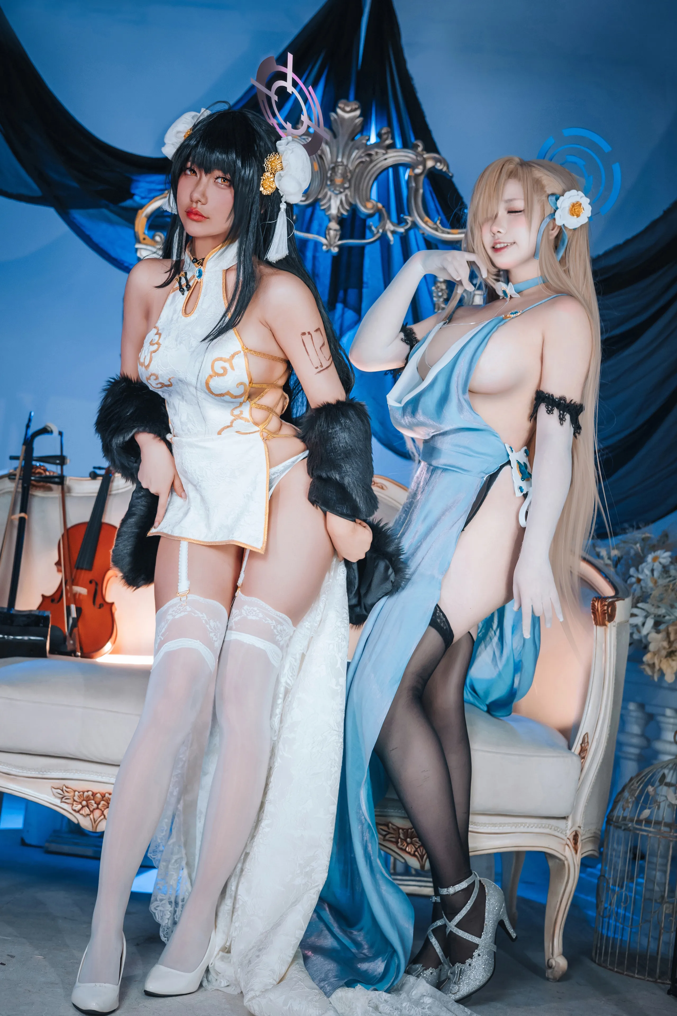 Nó có phải là một con gấu? Ichiki Yiki - Lưu trữ Azure Ichinose Ashina & Kakushiki Rin True Love Phiên bản