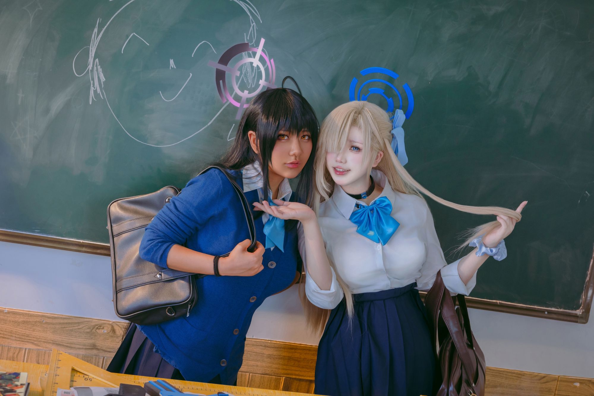 Nó có phải là một con gấu? Ichiki Yiki - Lưu trữ Azure Ichinose Ashina & Kakushiki Rin True Love Phiên bản