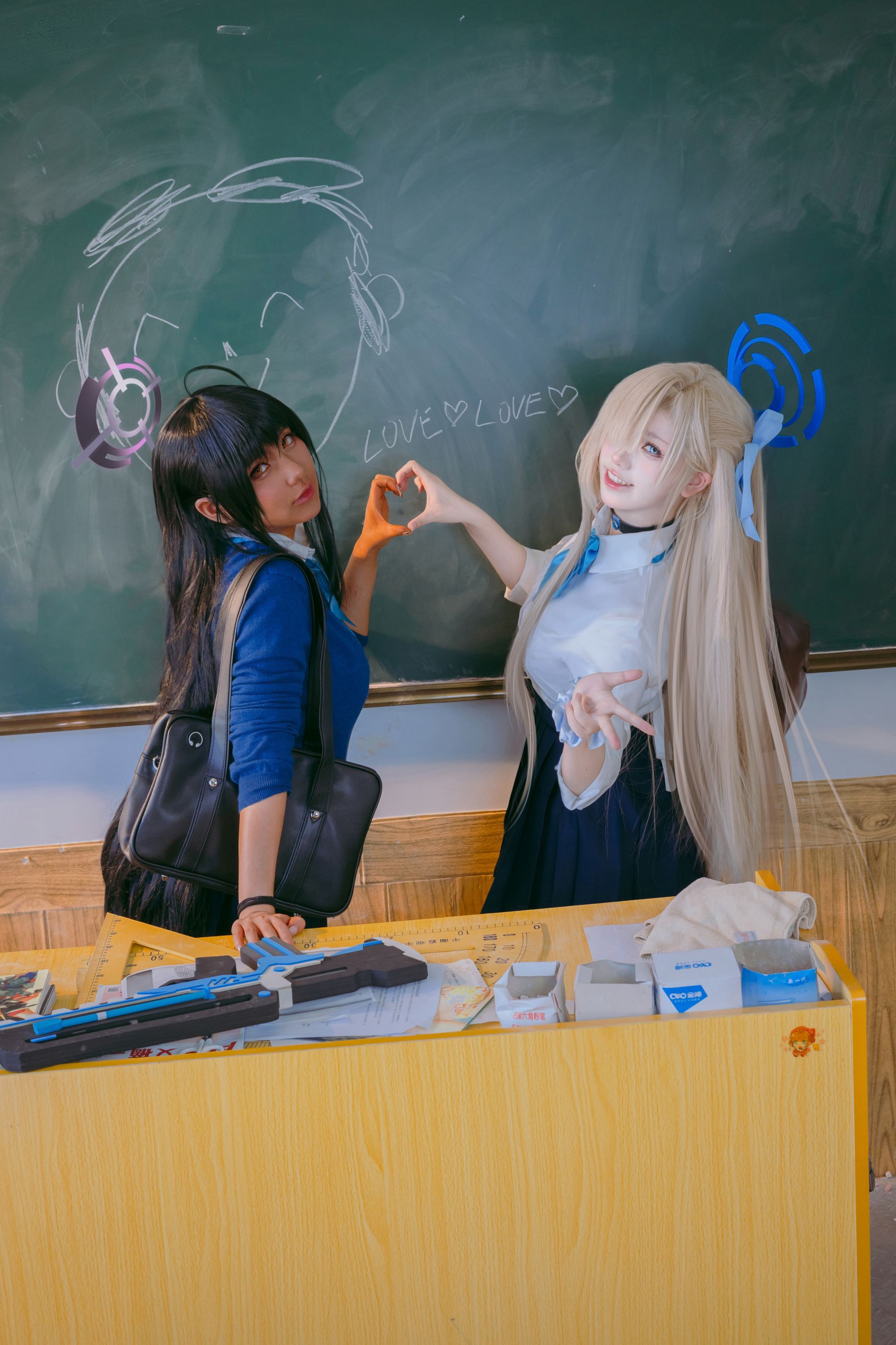 Nó có phải là một con gấu? Ichiki Yiki - Lưu trữ Azure Ichinose Ashina & Kakushiki Rin True Love Phiên bản