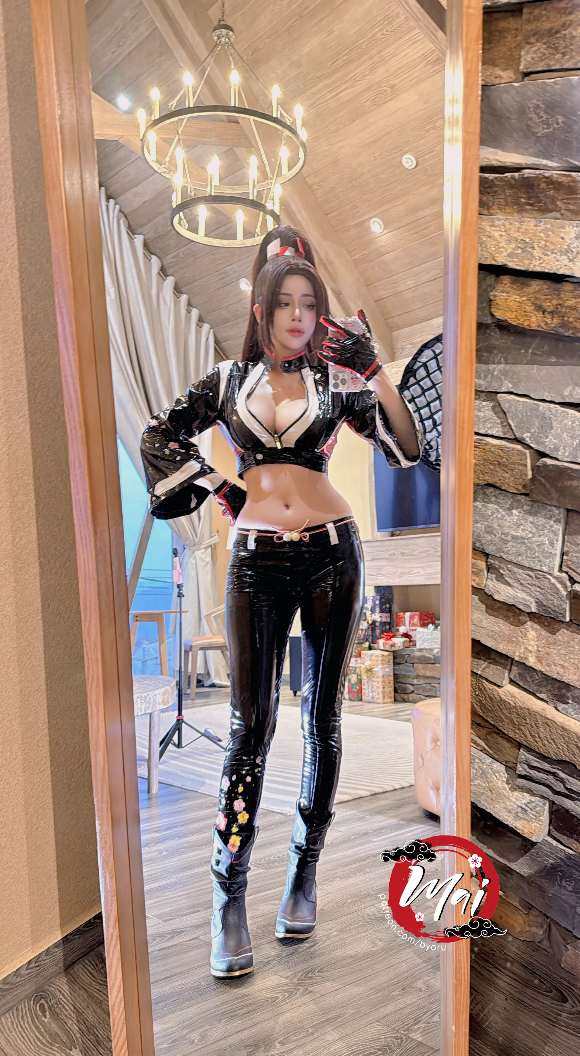 BYORU - Trang phục đen Mai Shiranui (Street Fighter)