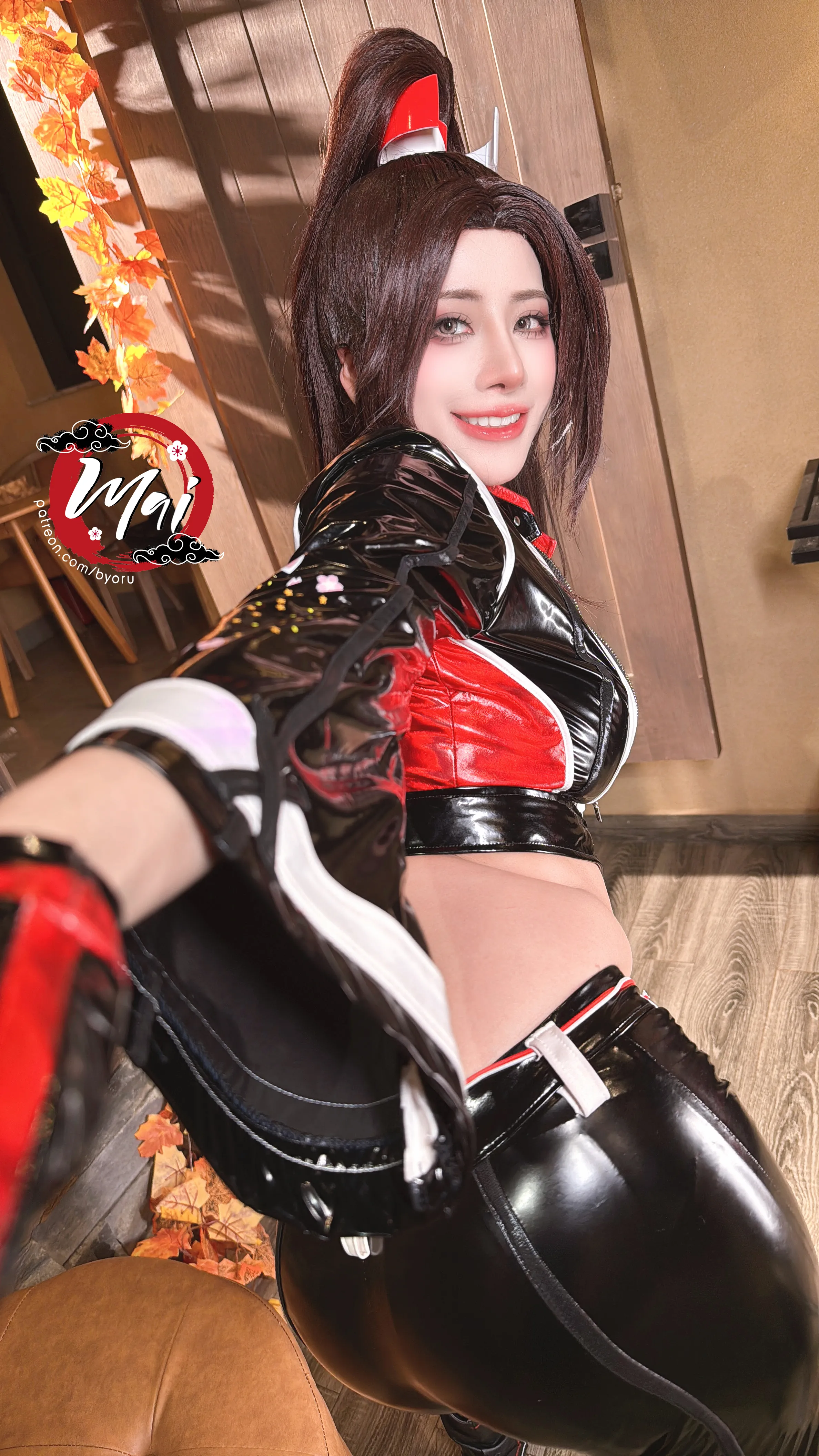 BYORU - Trang phục đen Mai Shiranui (Street Fighter)