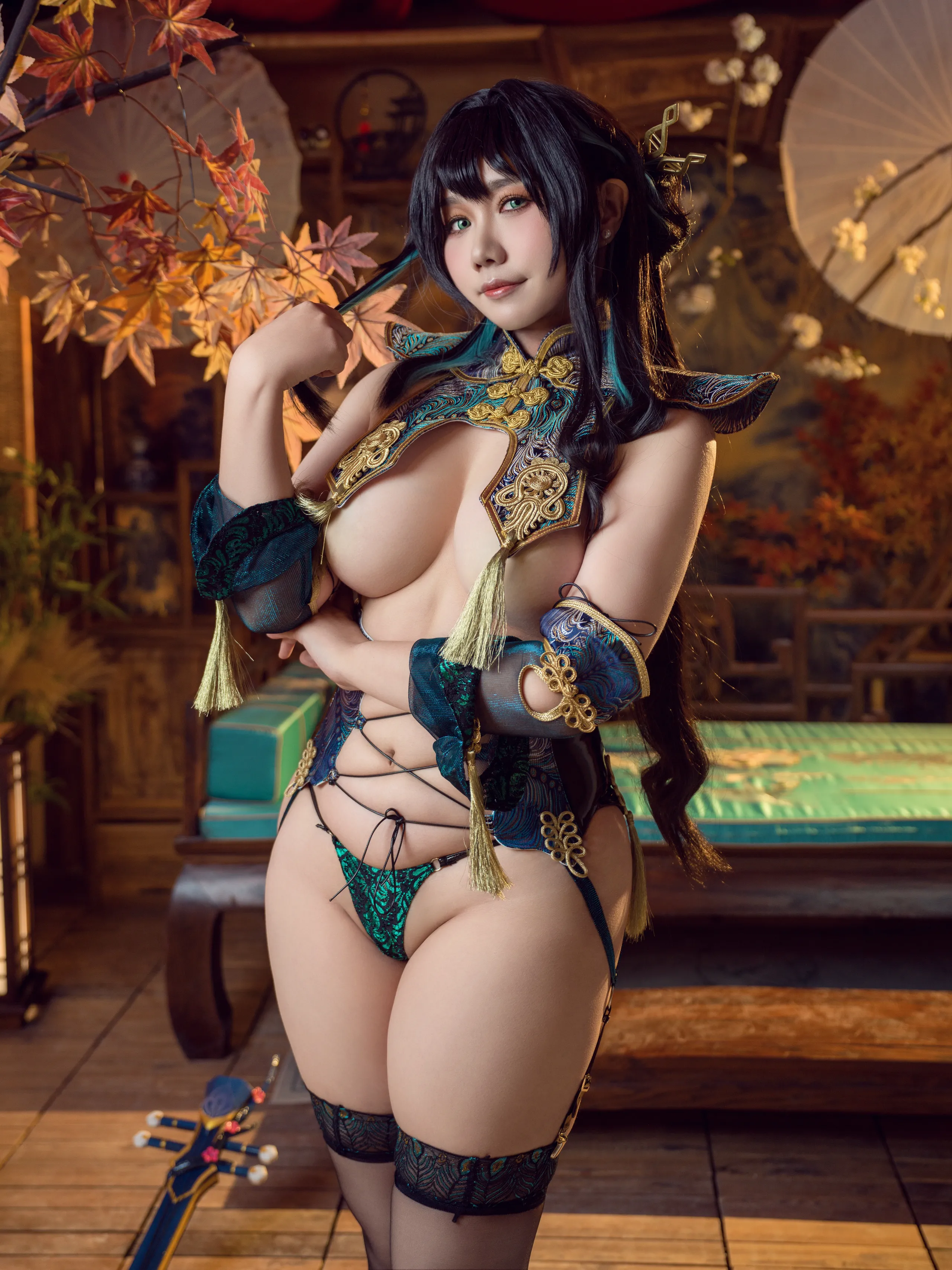 Cành cây và cành và cành cây】 Ruan Mei cos