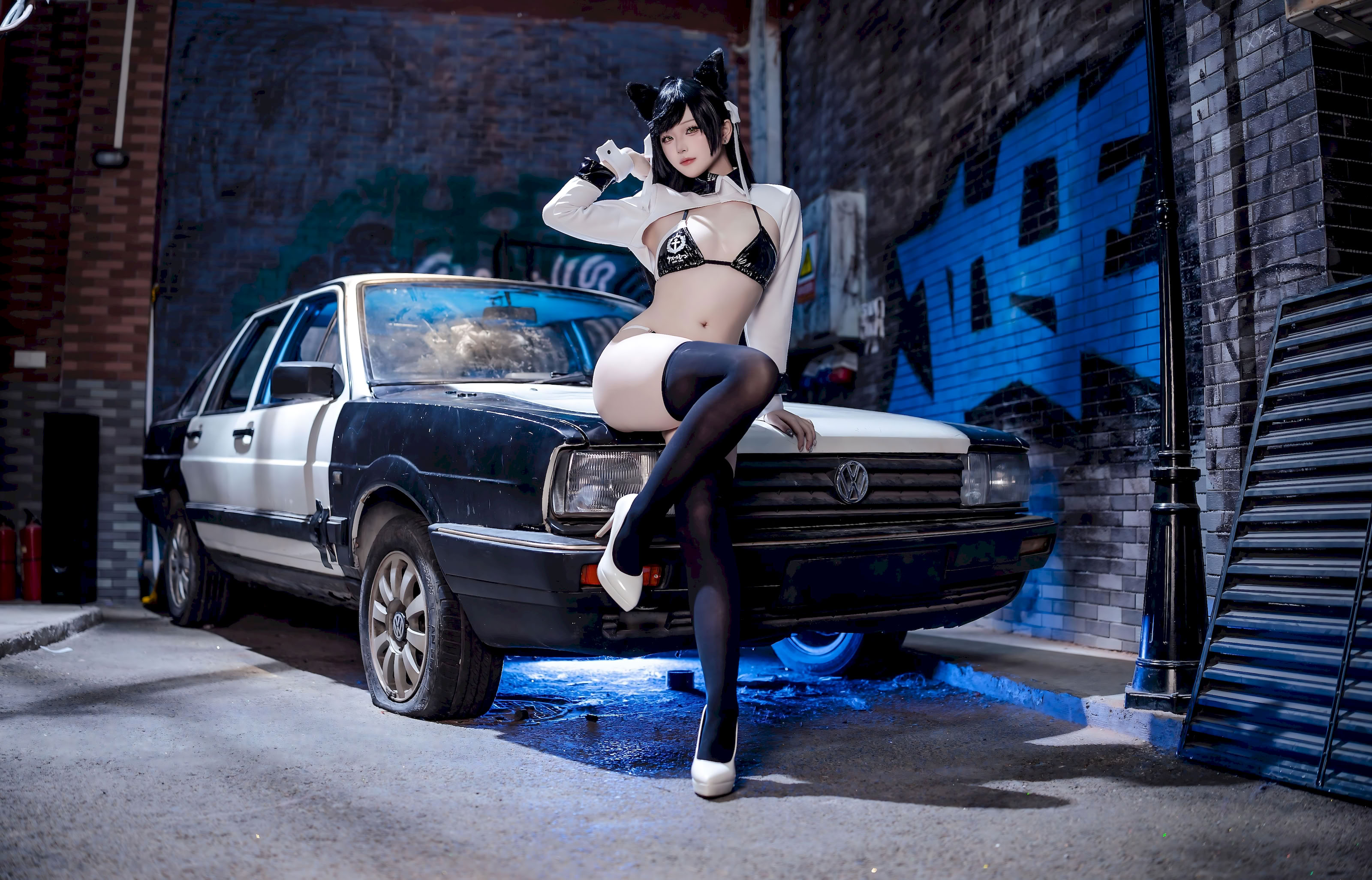 Cá đảo - Azur Blue Route Atago Racing Suit