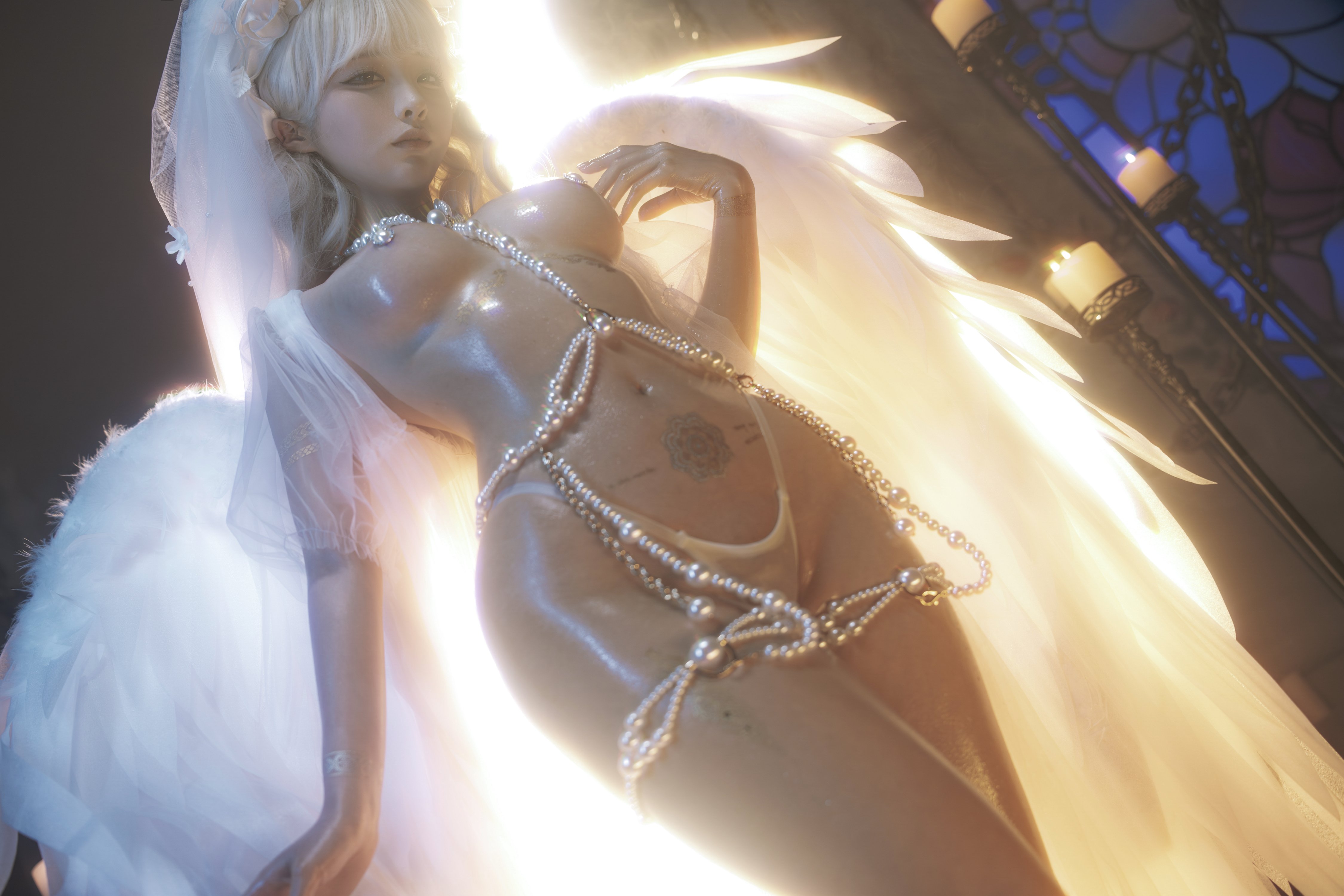 Momo ngu ngốc rơi xuống thiên thần