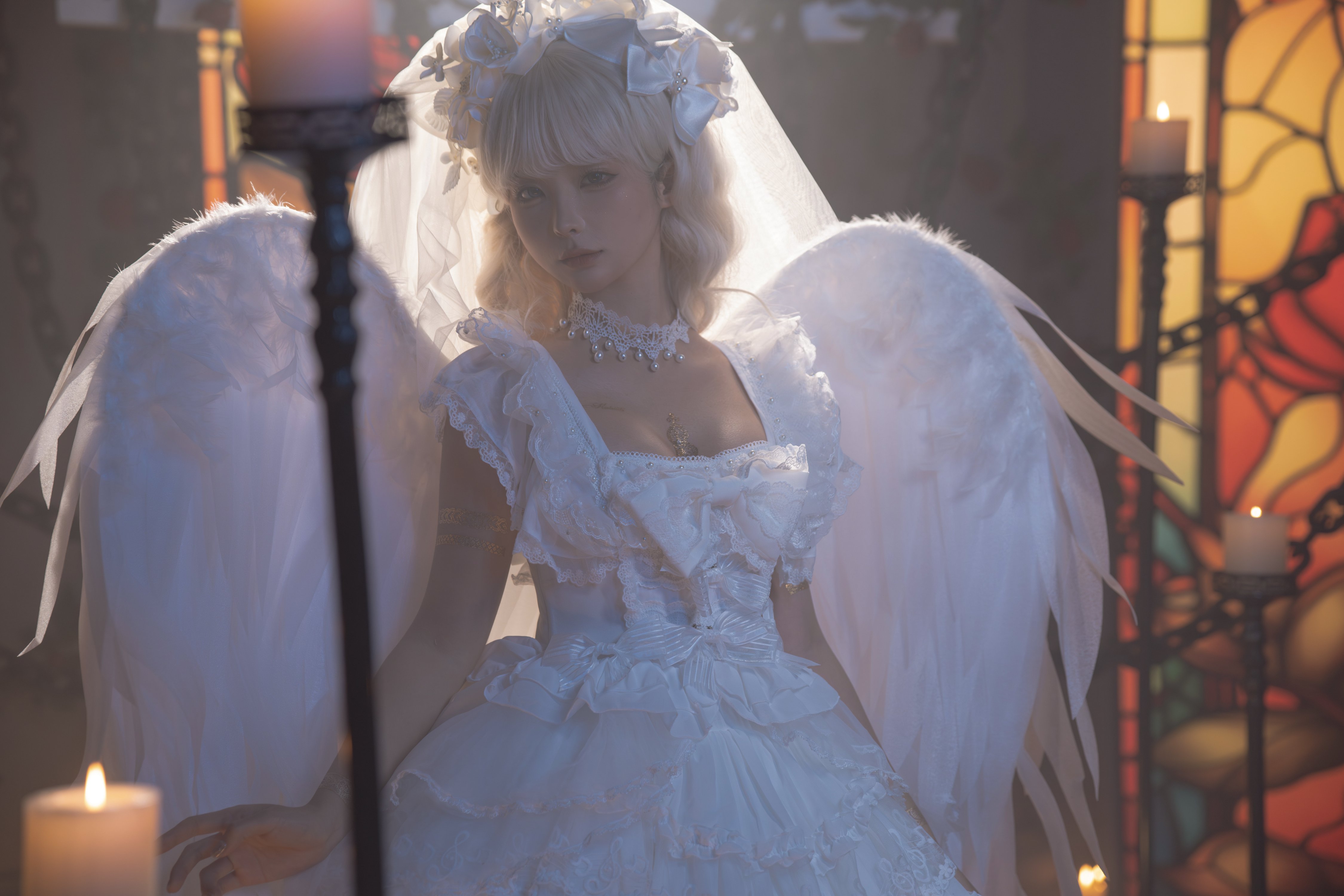 Momo ngu ngốc rơi xuống thiên thần