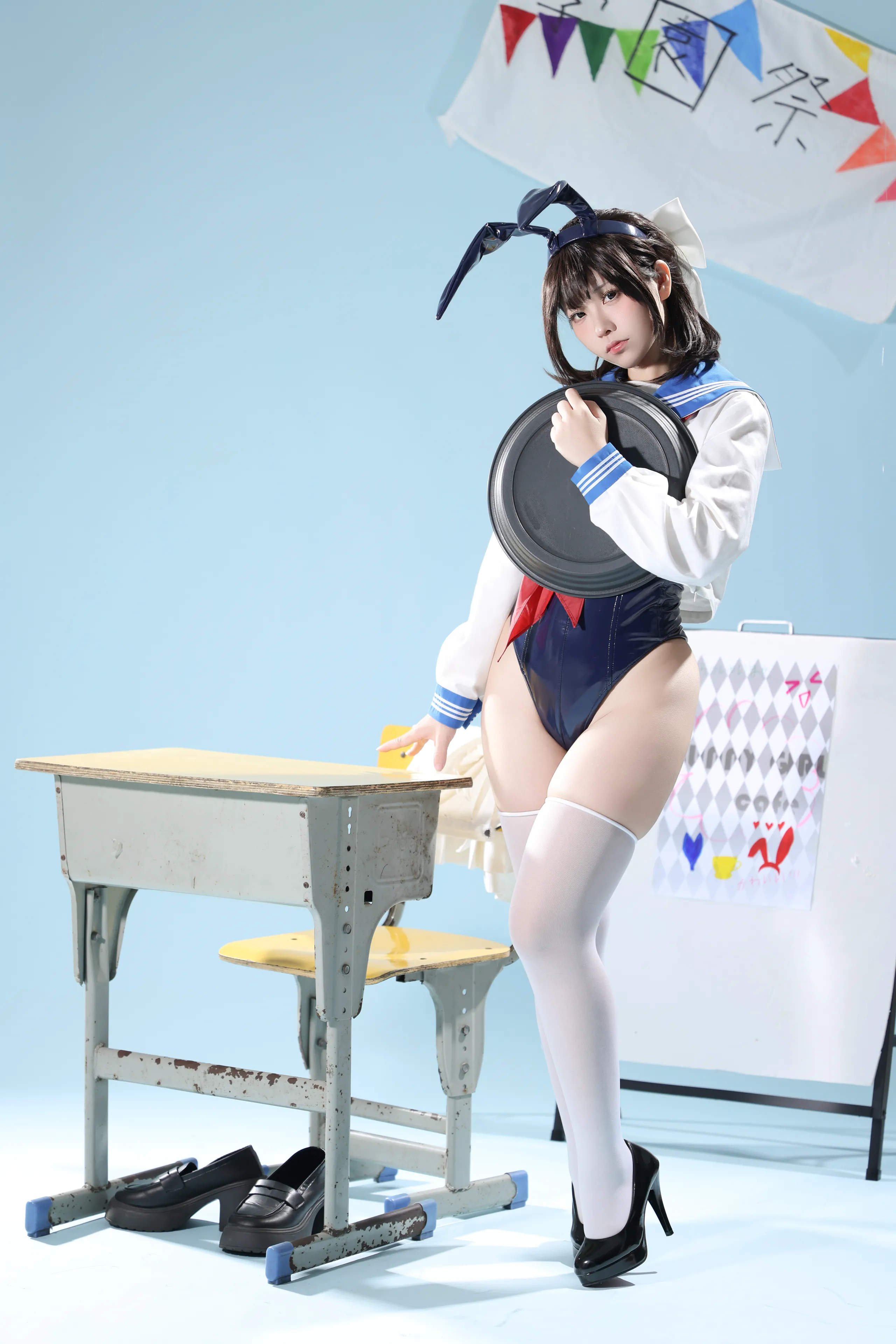 [G44 sẽ không bị thương] Thủy thủ váy Bunny Girl