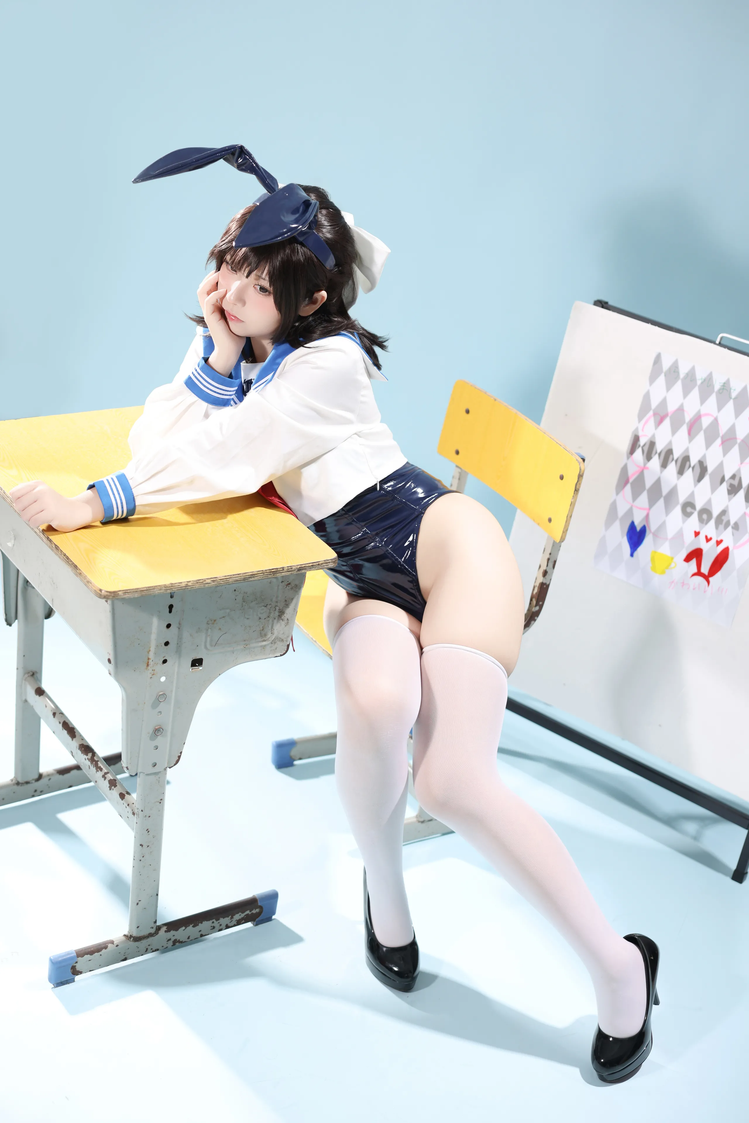 [G44 sẽ không bị thương] Thủy thủ váy Bunny Girl