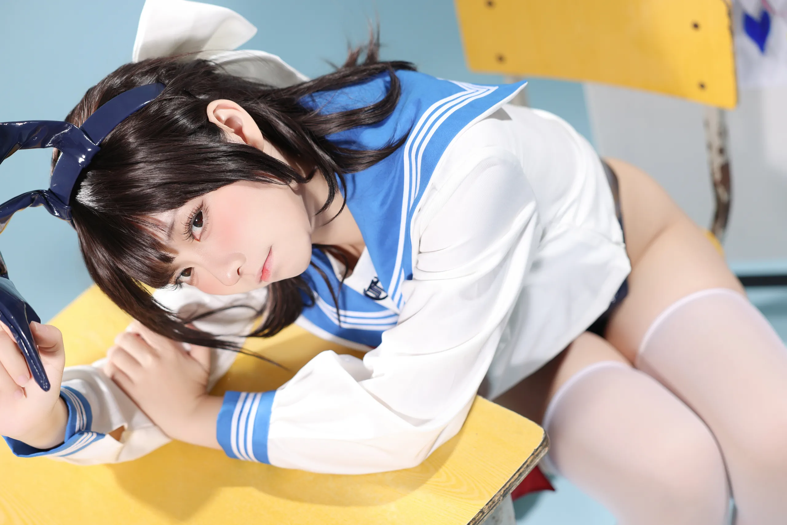 [G44 sẽ không bị thương] Thủy thủ váy Bunny Girl